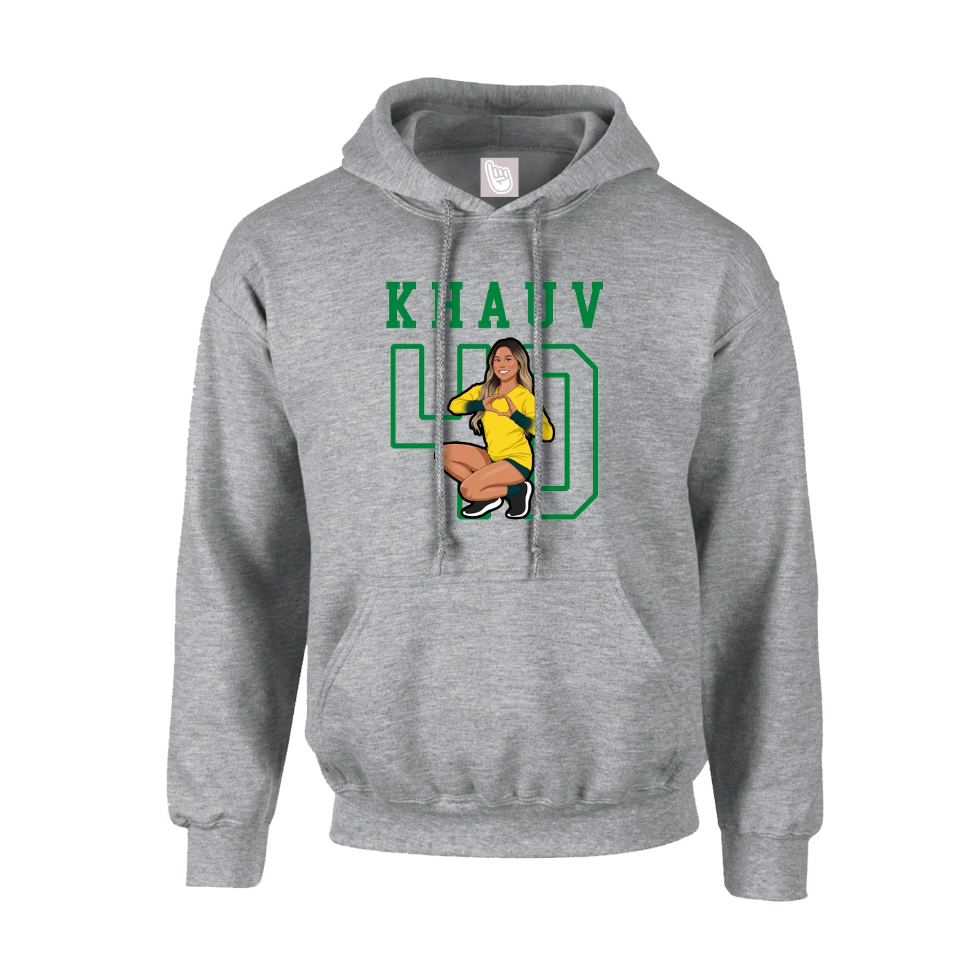 Hoodie — Shirsey in Grey