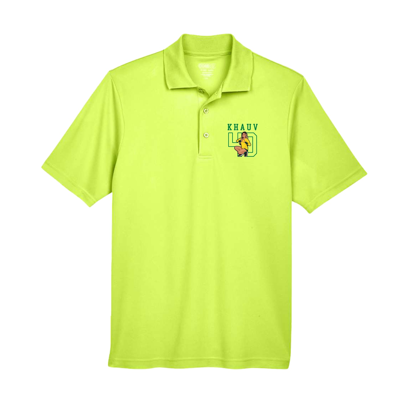 Performance Polo — Shirsey in Yellow