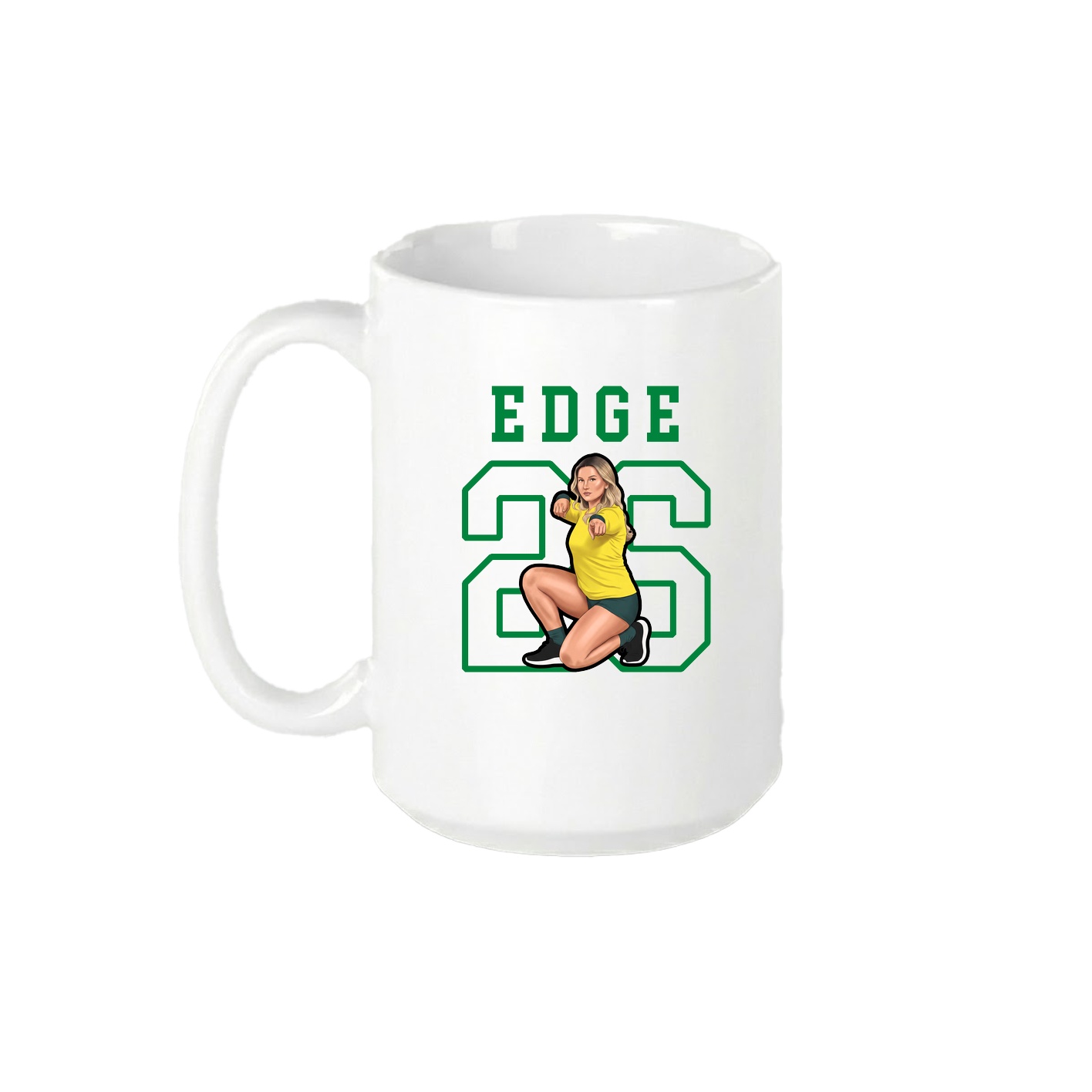 15oz Coffee Mug — Shirsey in White