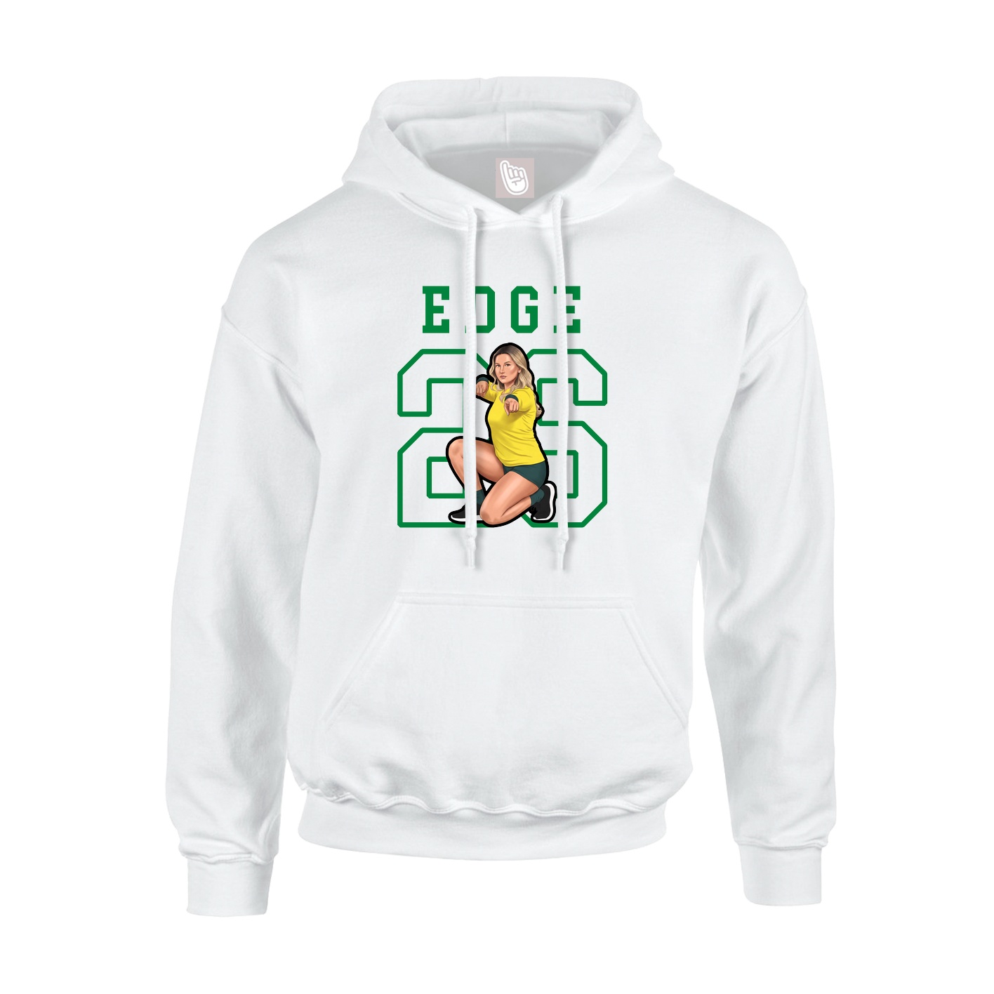 Youth Hoodie — Shirsey in White