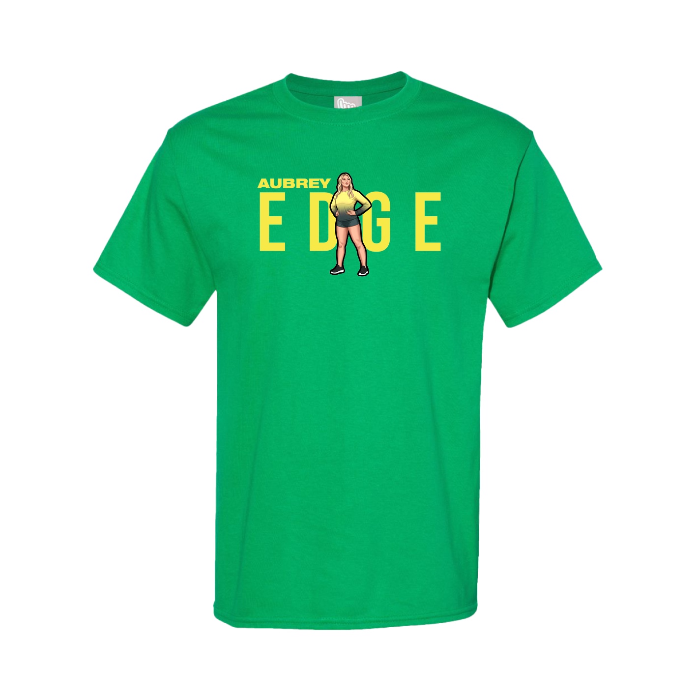 Youth Tee — Player Name in Green