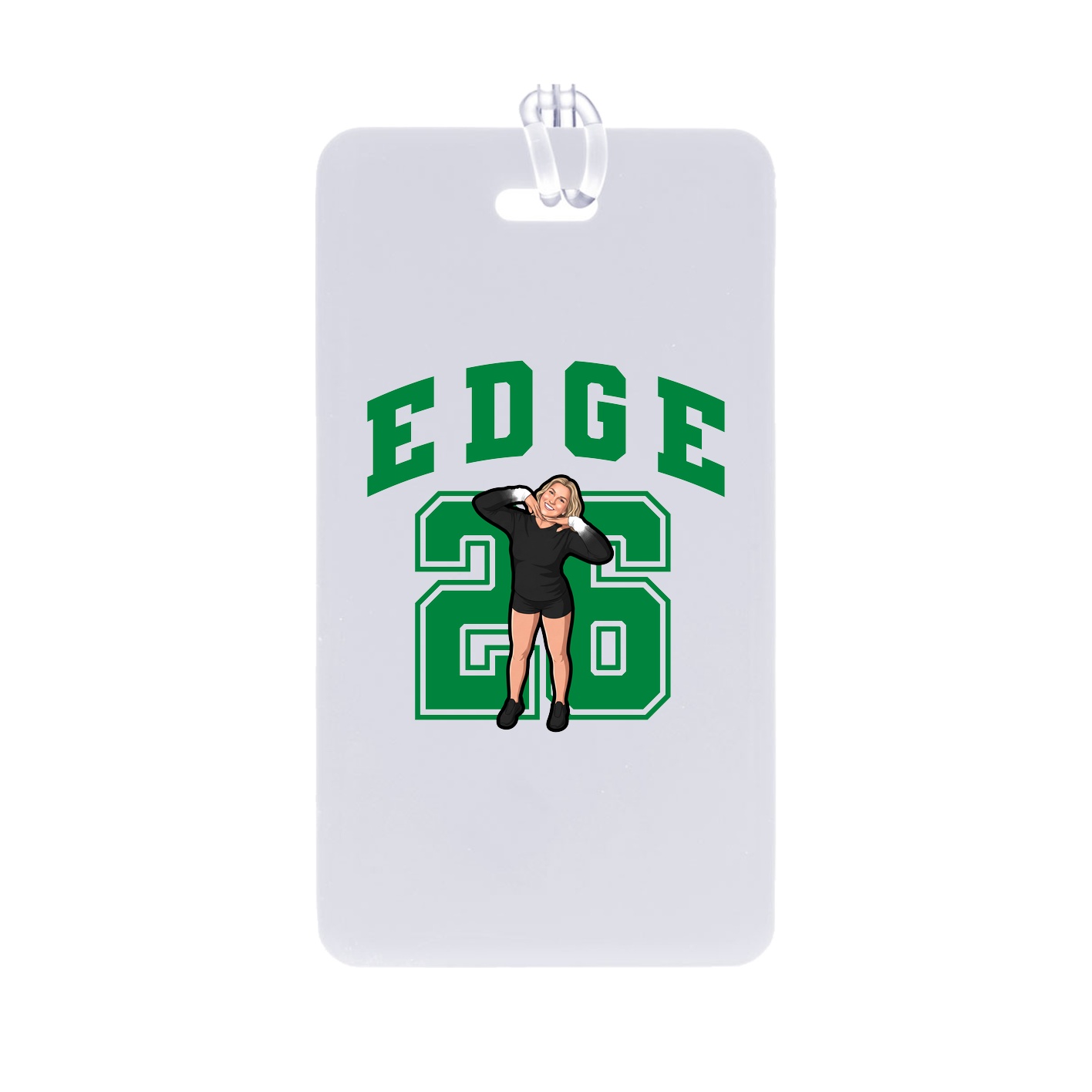Bag Tag — Number in Classic