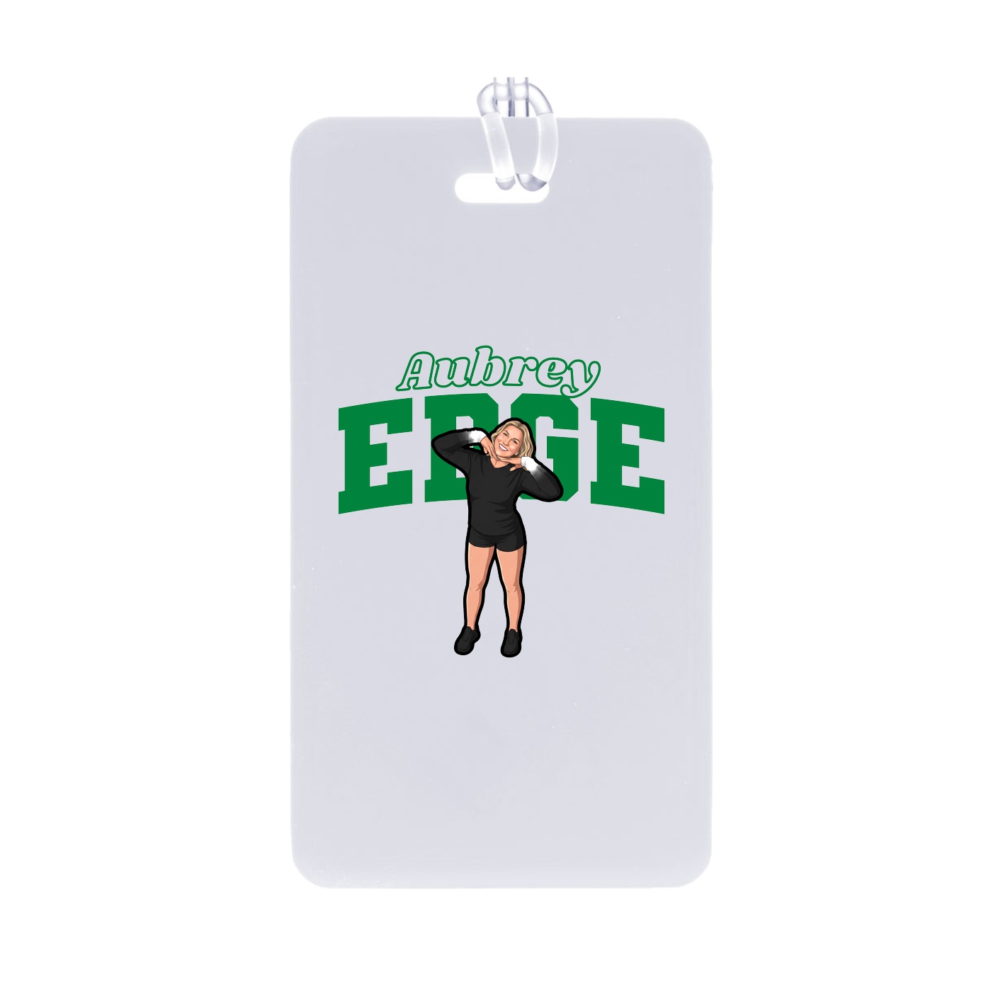 Bag Tag — Name Arch in Classic