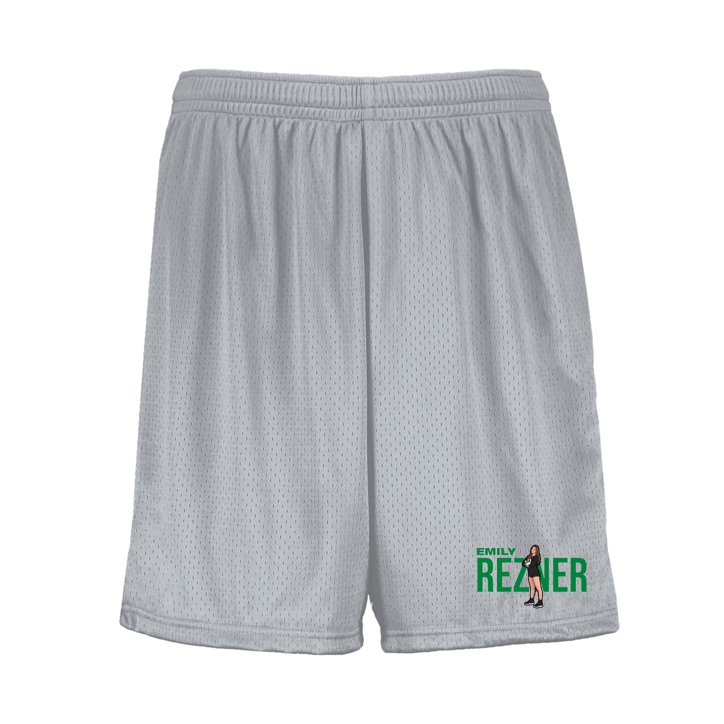 Shorts — Player Name in Silver