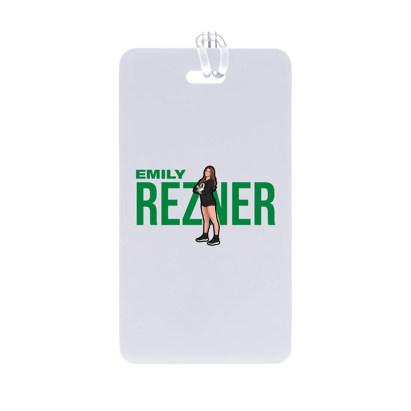 Bag Tag — Player Name in Classic