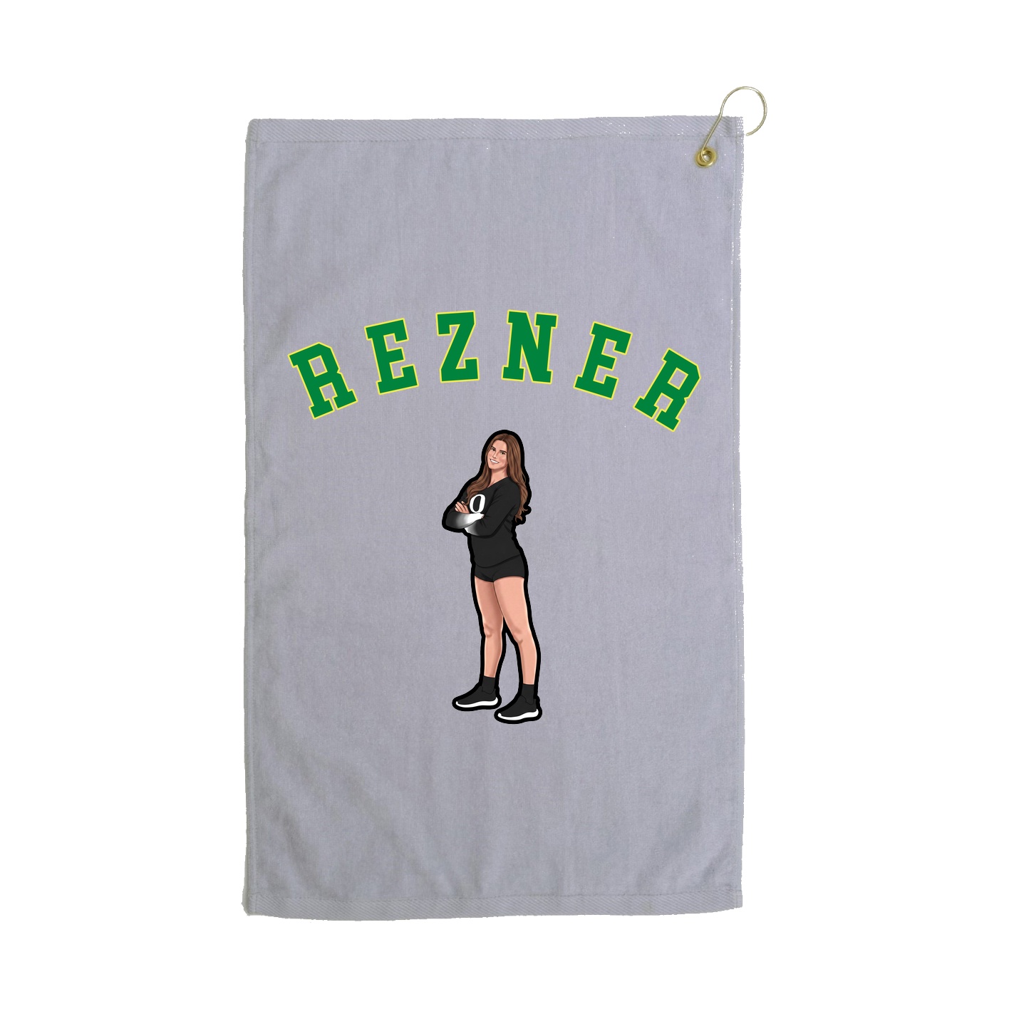 Golf Towel — Shirsey Arch in Grey