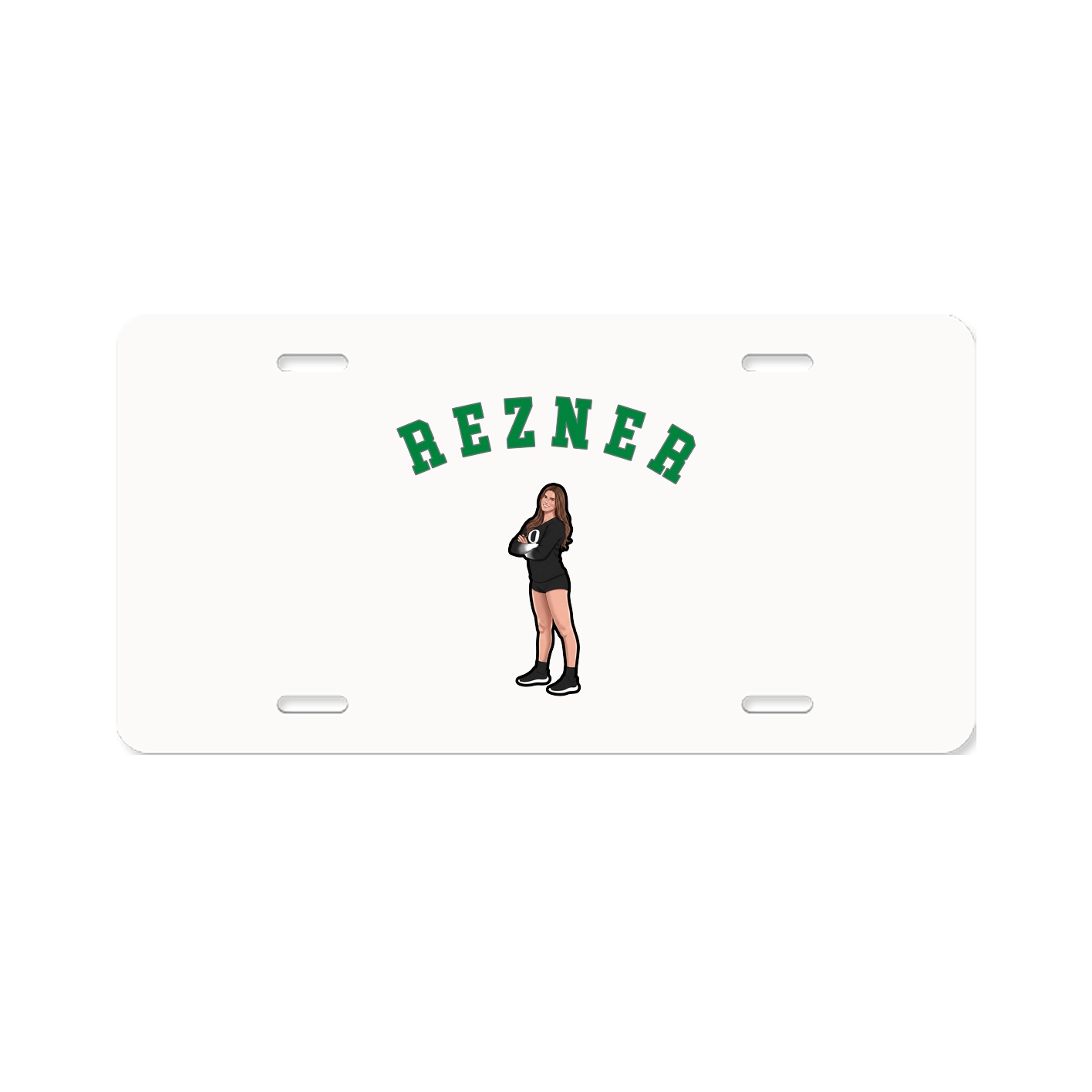 License Plate — Shirsey Arch in Classic