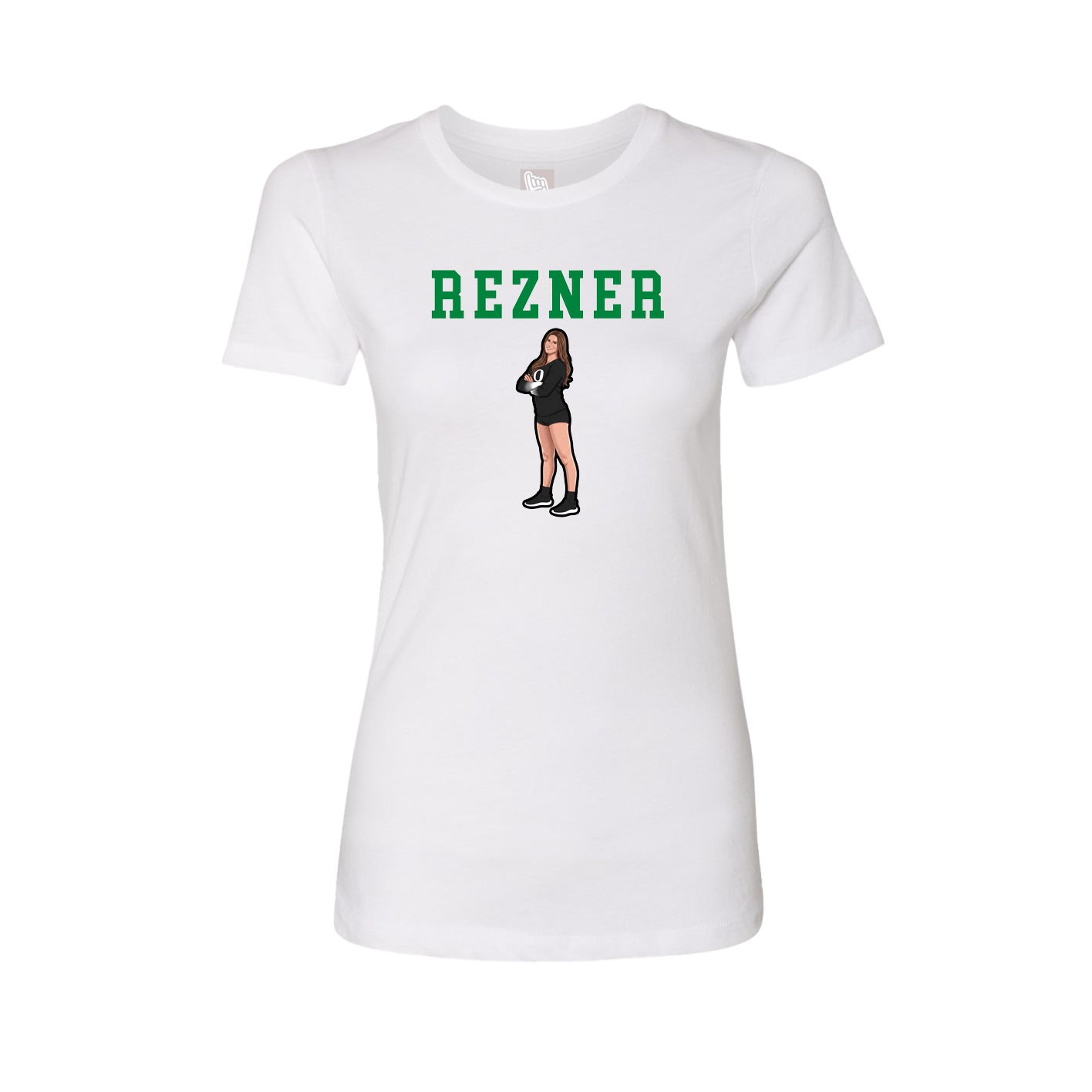 Fitted Women's Tee — Shirsey in White