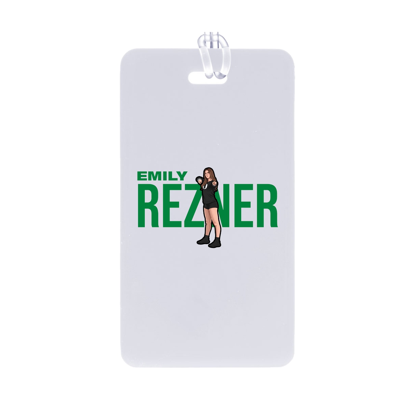Bag Tag — Player Name in Classic