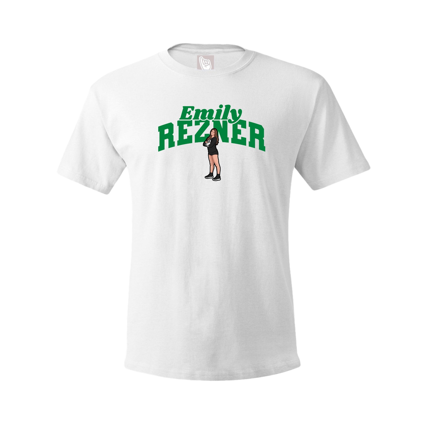 Tee — Signature Arch in White