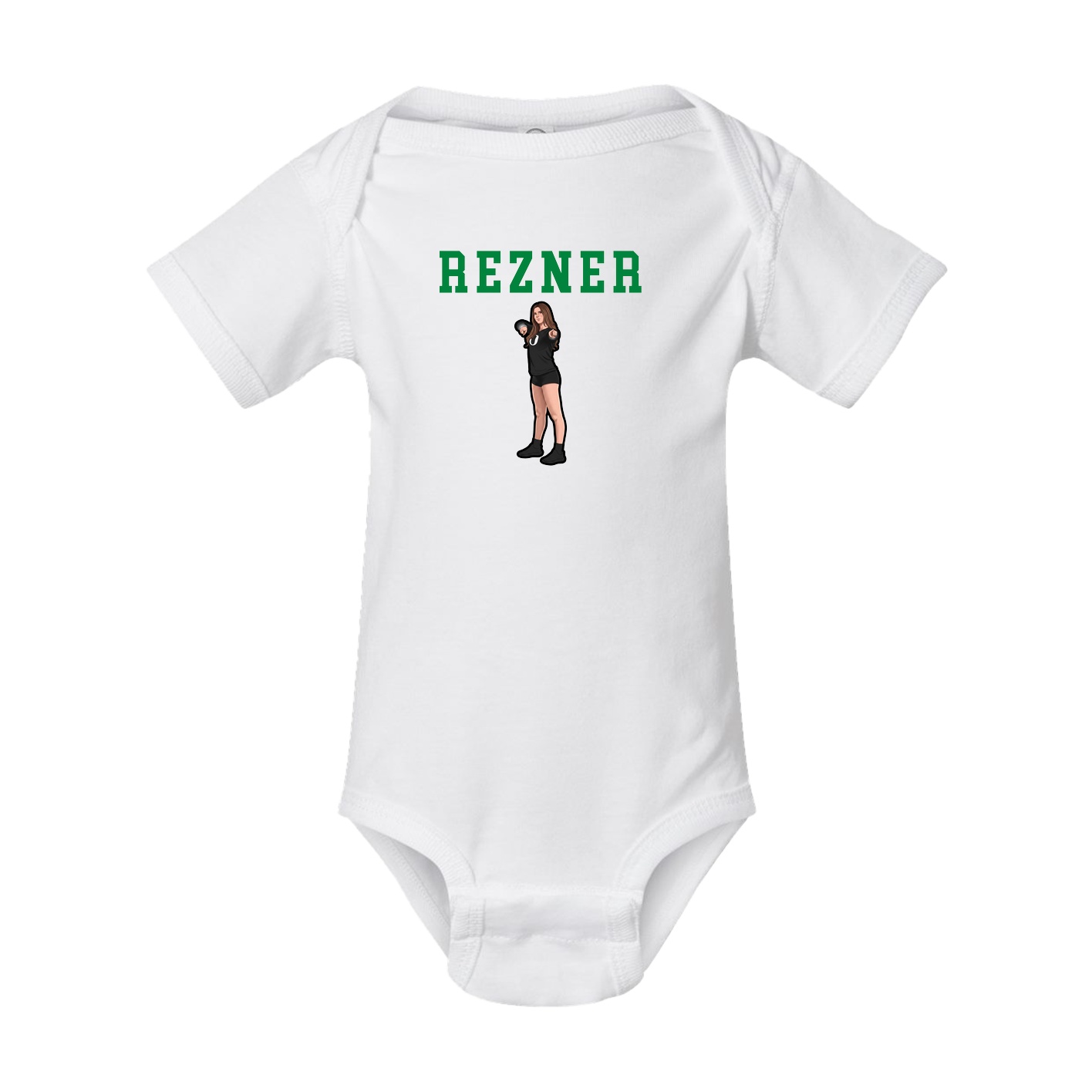 Baby Onesie — Shirsey in White