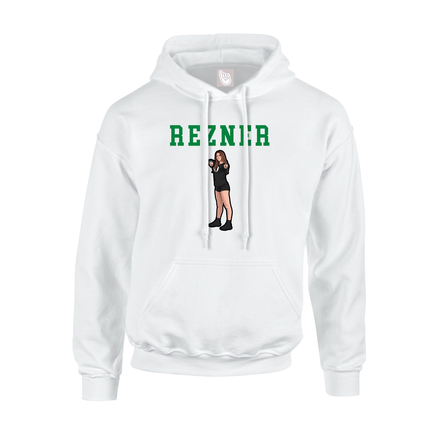 Youth Hoodie — Shirsey in White