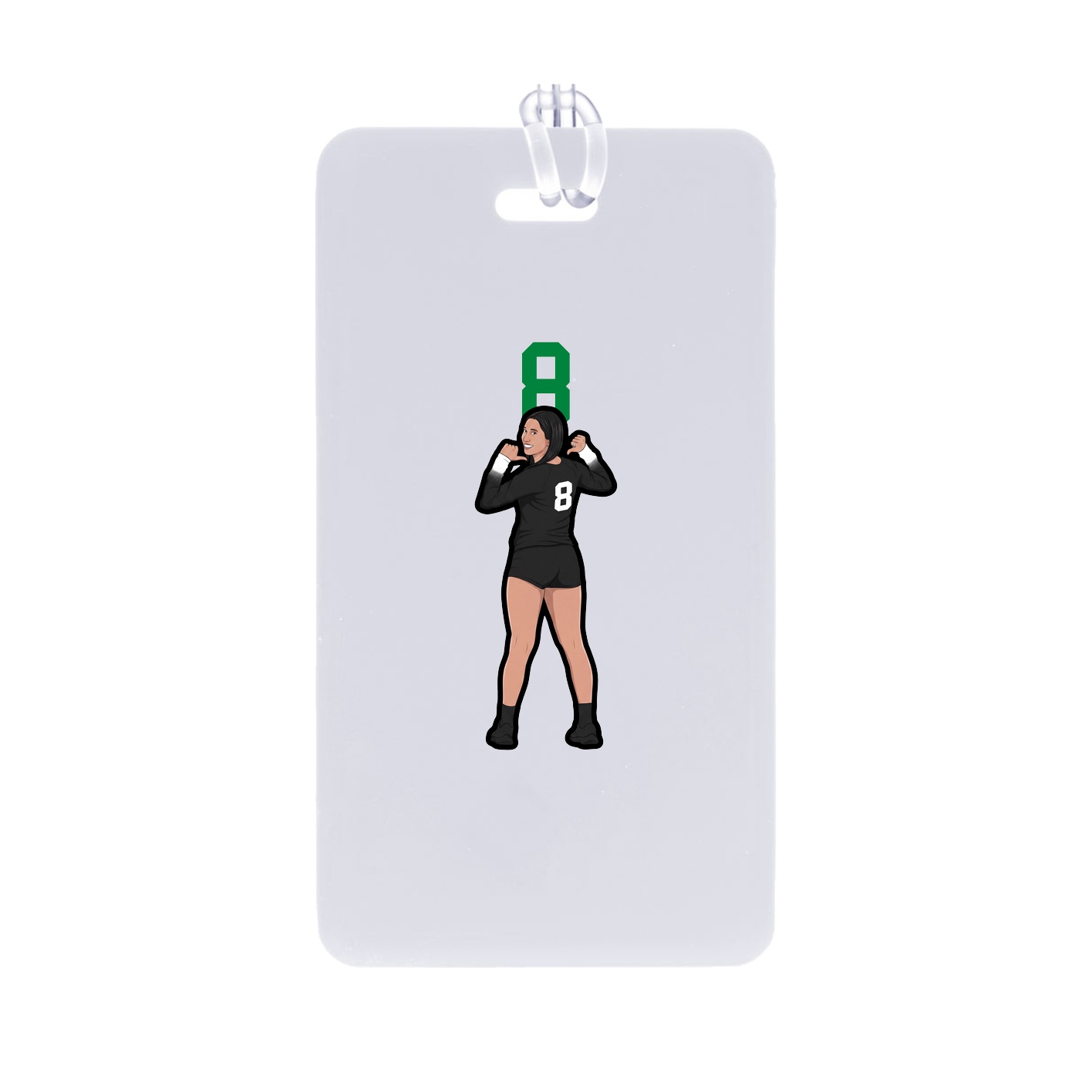 Bag Tag — Number Top in Classic