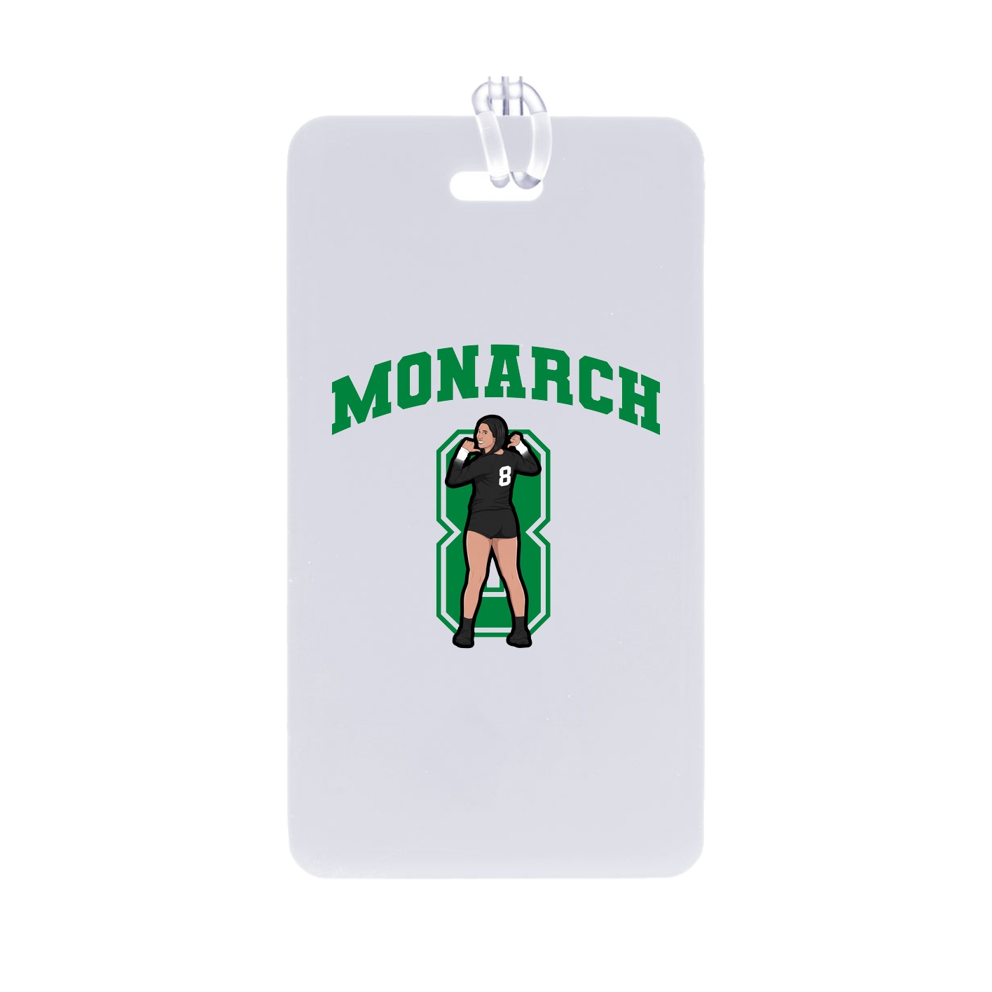 Bag Tag — Number in Classic
