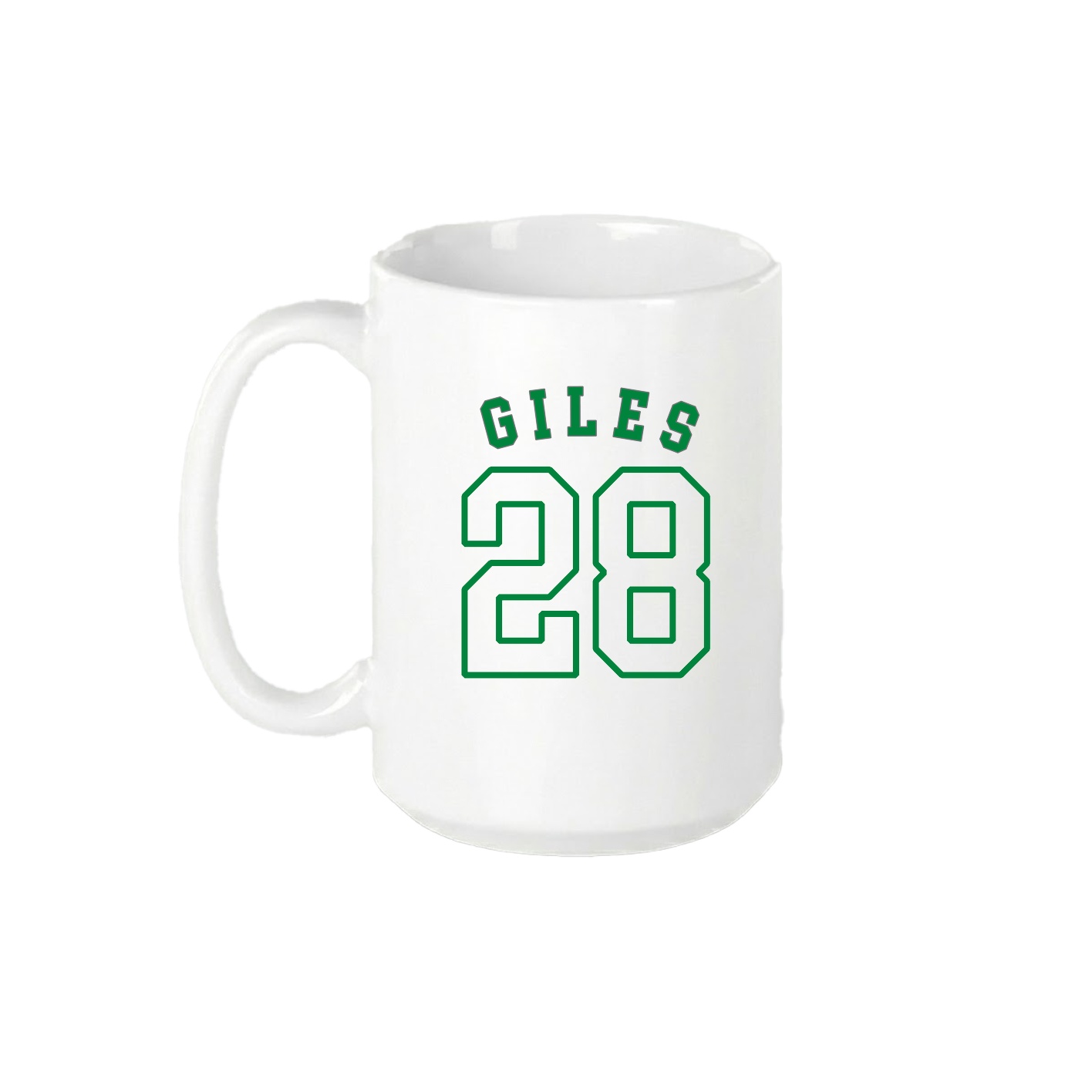 15oz Coffee Mug — Shirsey Arch in White