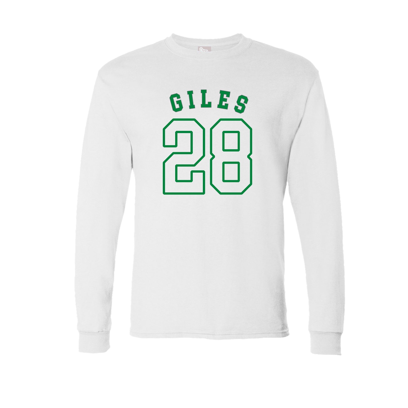 Long Sleeve Tee — Shirsey Arch in White