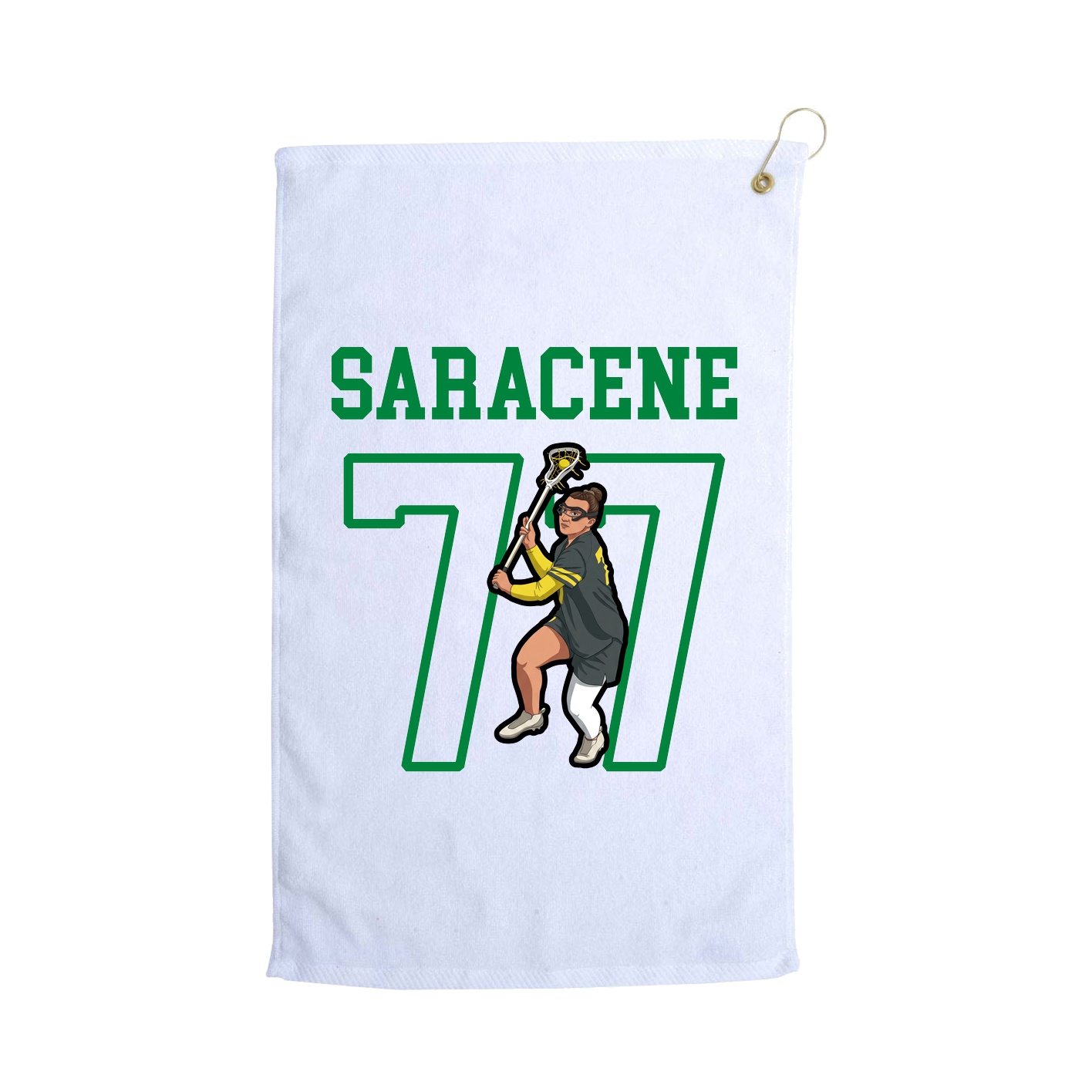 Golf Towel — Shirsey in White