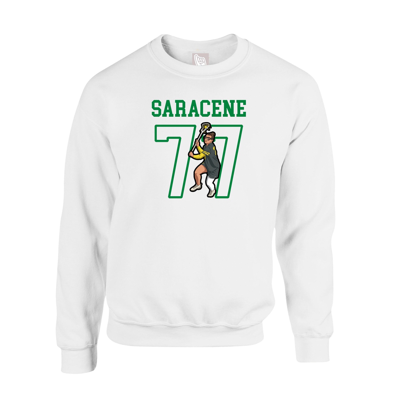 Fleece Crew — Shirsey in White