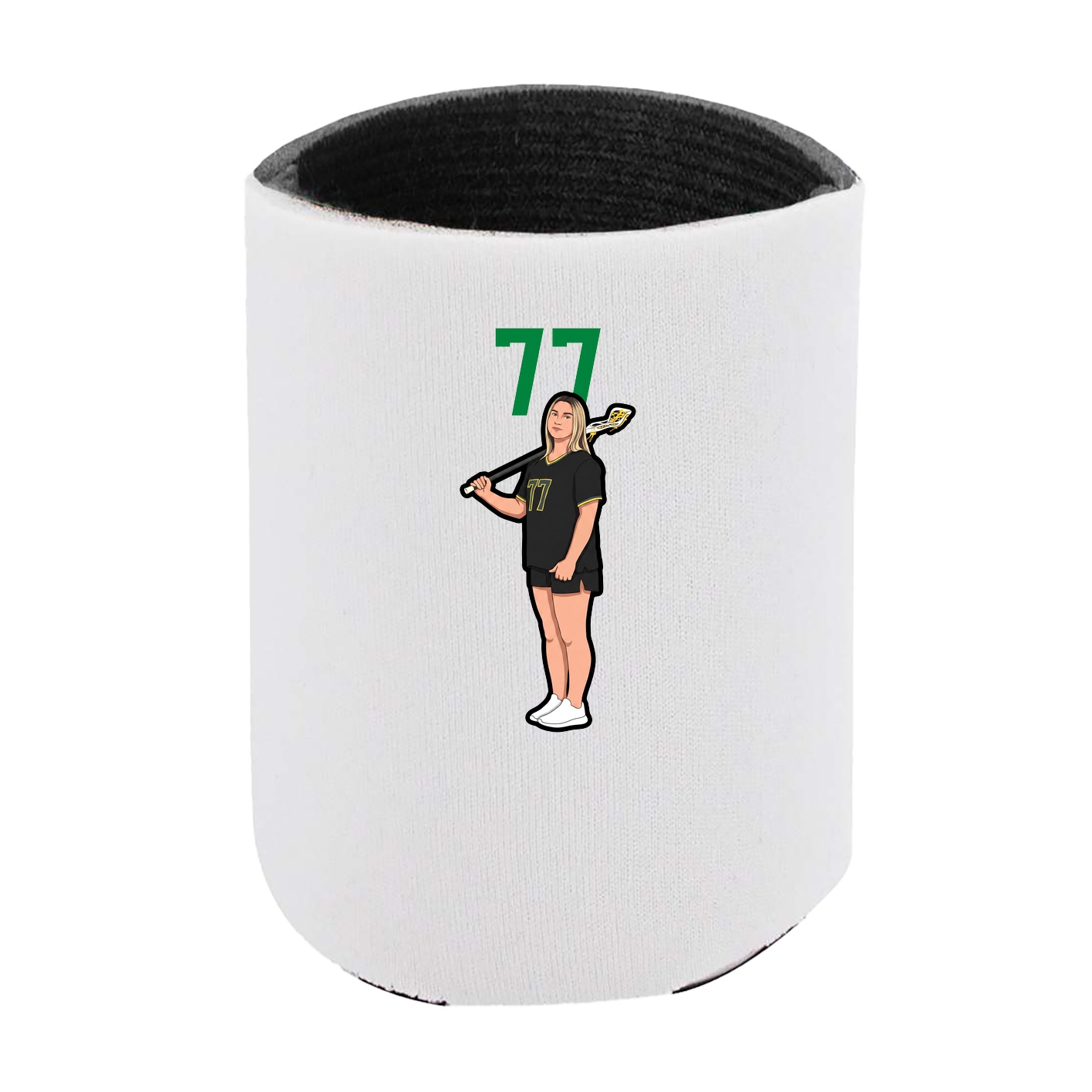 Can Holder — Number Top in White