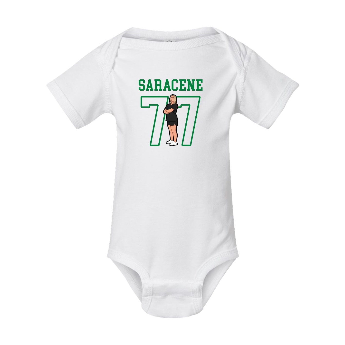 Baby Onesie — Shirsey in White