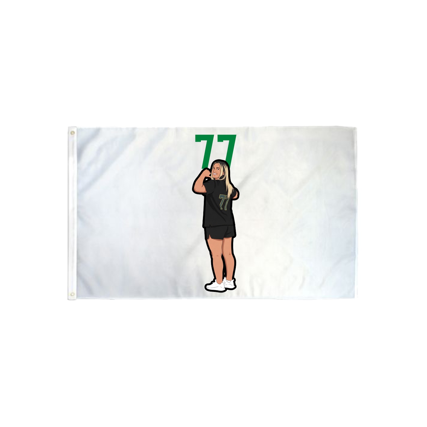 3x5 Flag — Number Top in Classic