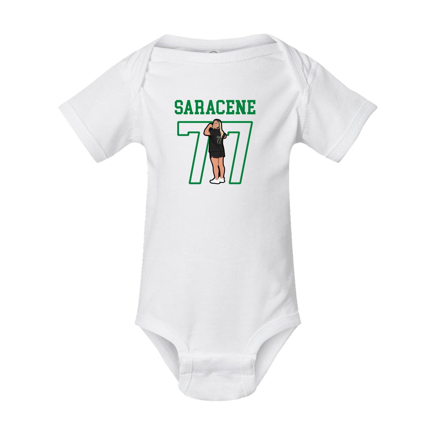 Baby Onesie — Shirsey in White