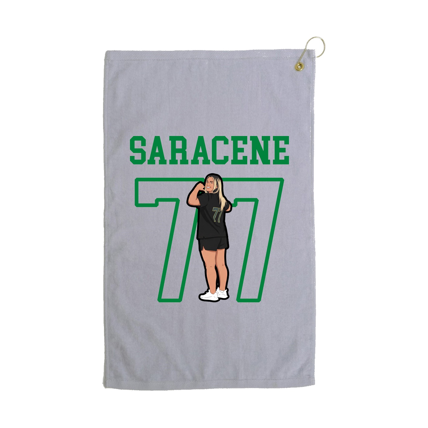 Golf Towel — Shirsey in Grey
