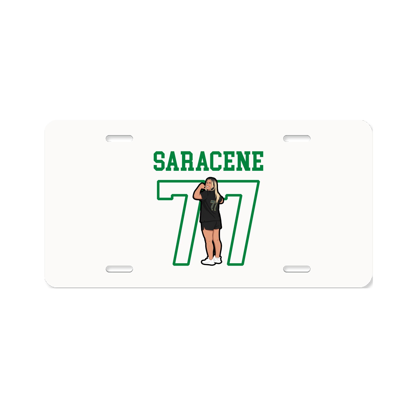 License Plate — Shirsey in Classic