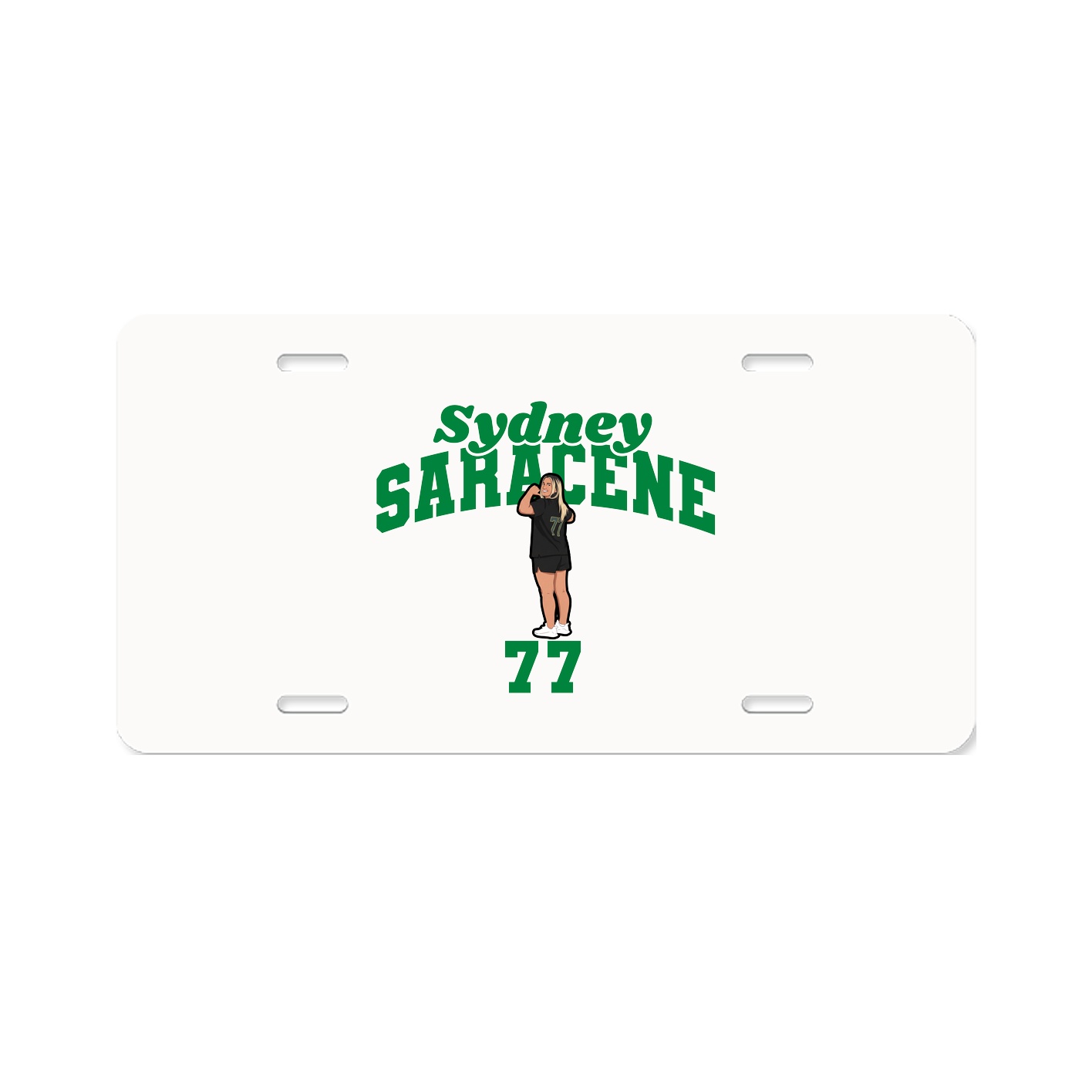 License Plate — Signature Arch in Classic