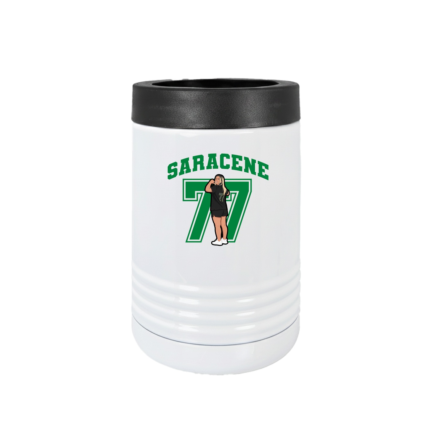 Beverage Holder — Number in White