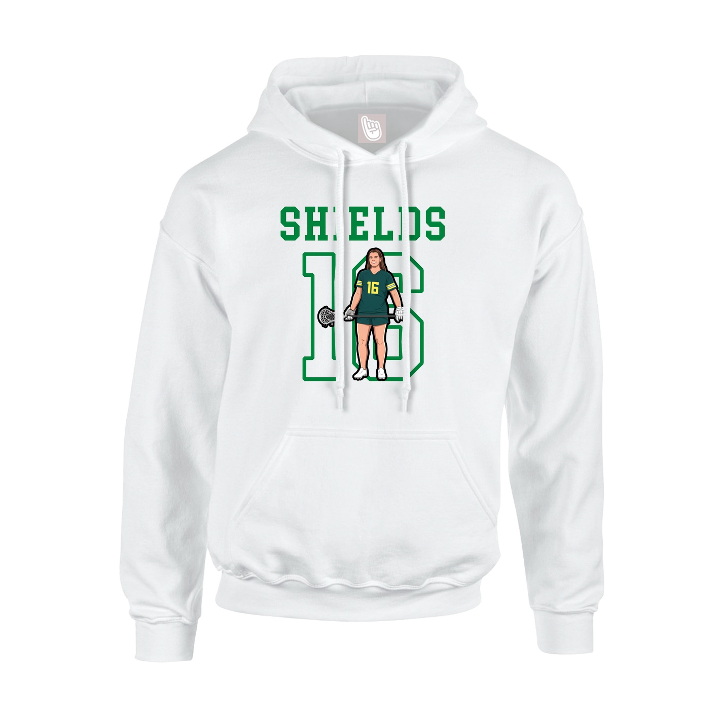 Youth Hoodie — Shirsey in White