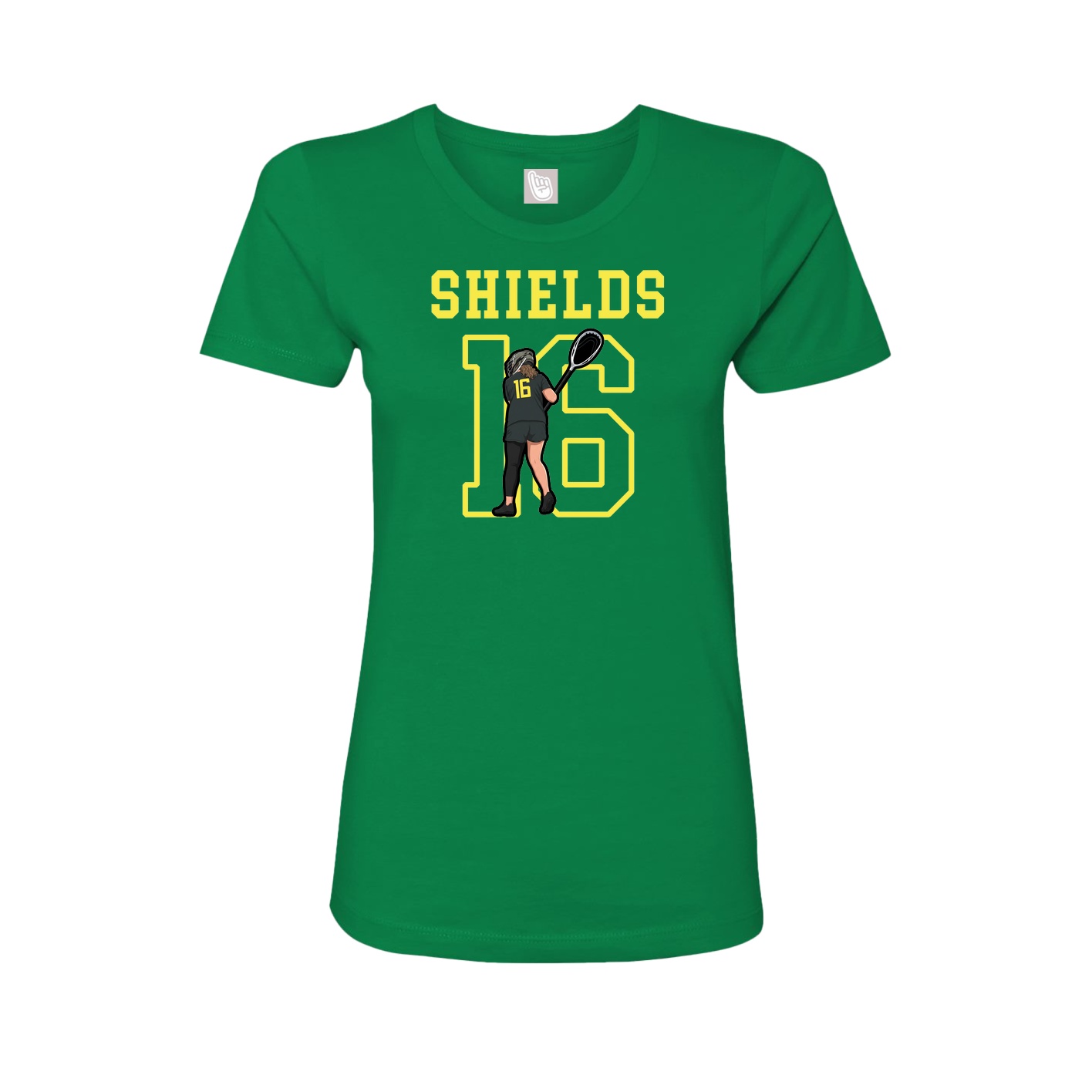 Fitted Women's Tee — Shirsey in Green