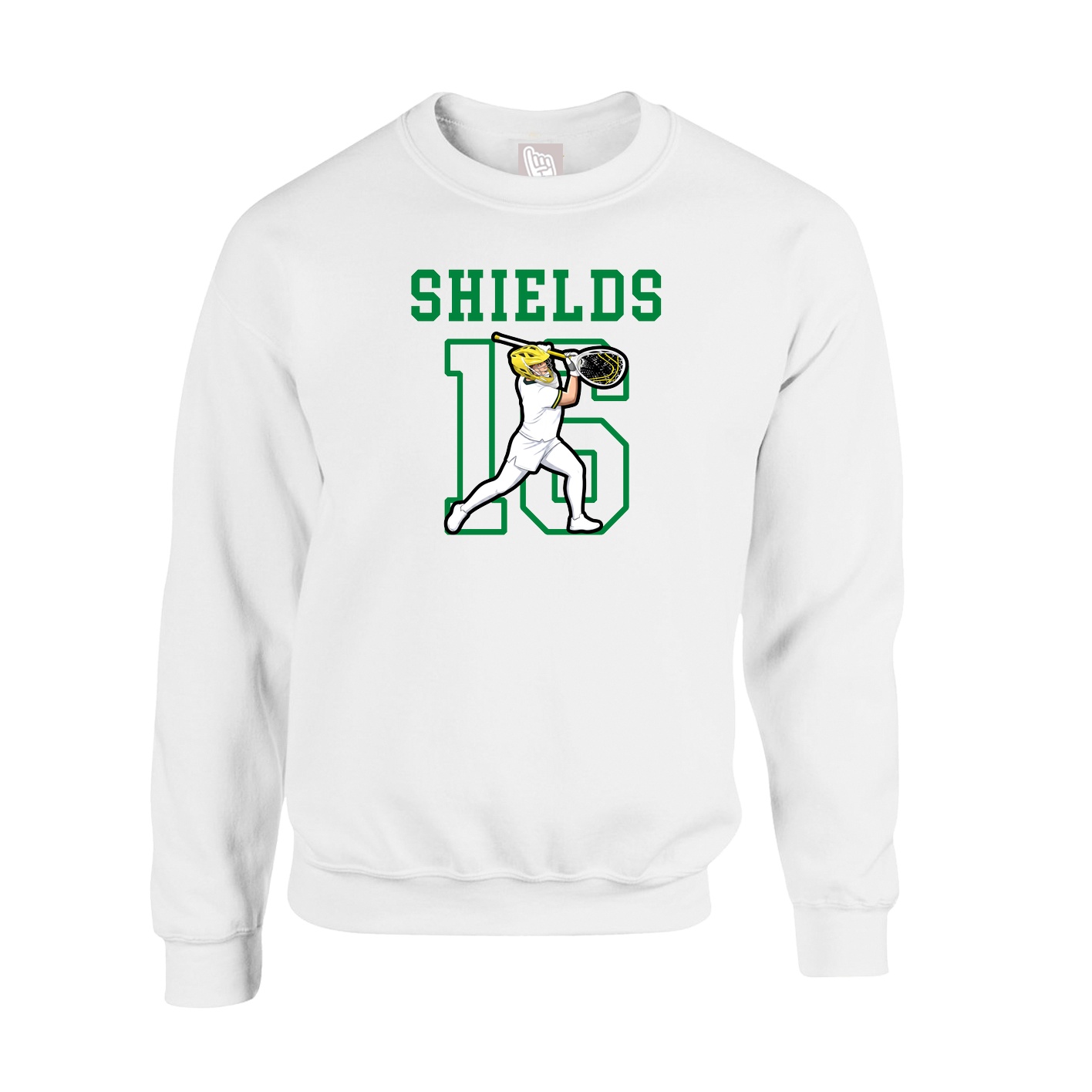 Fleece Crew — Shirsey in White