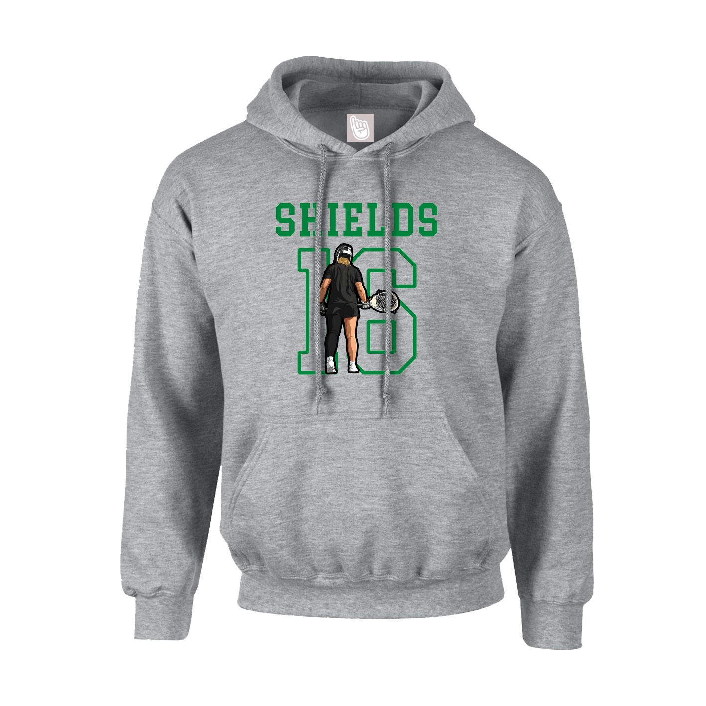 Hoodie — Shirsey in Grey