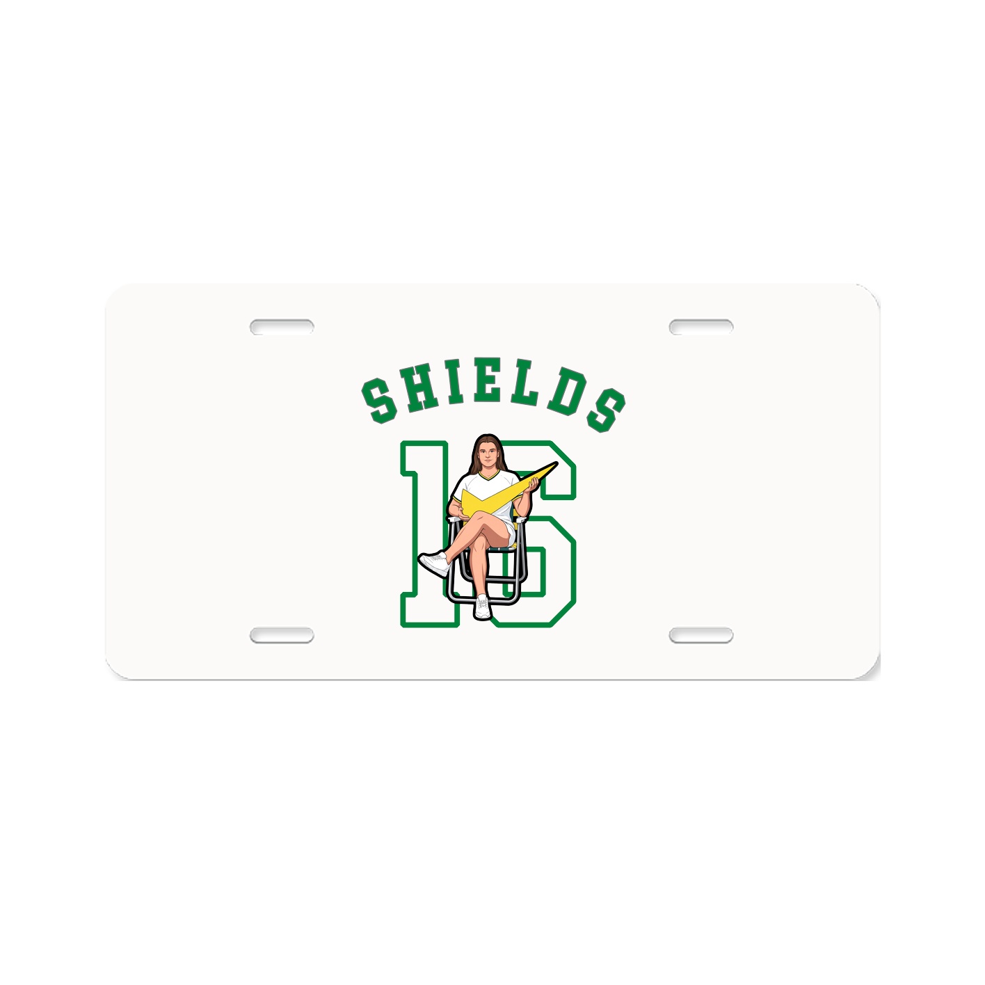 License Plate — Shirsey Arch in Classic