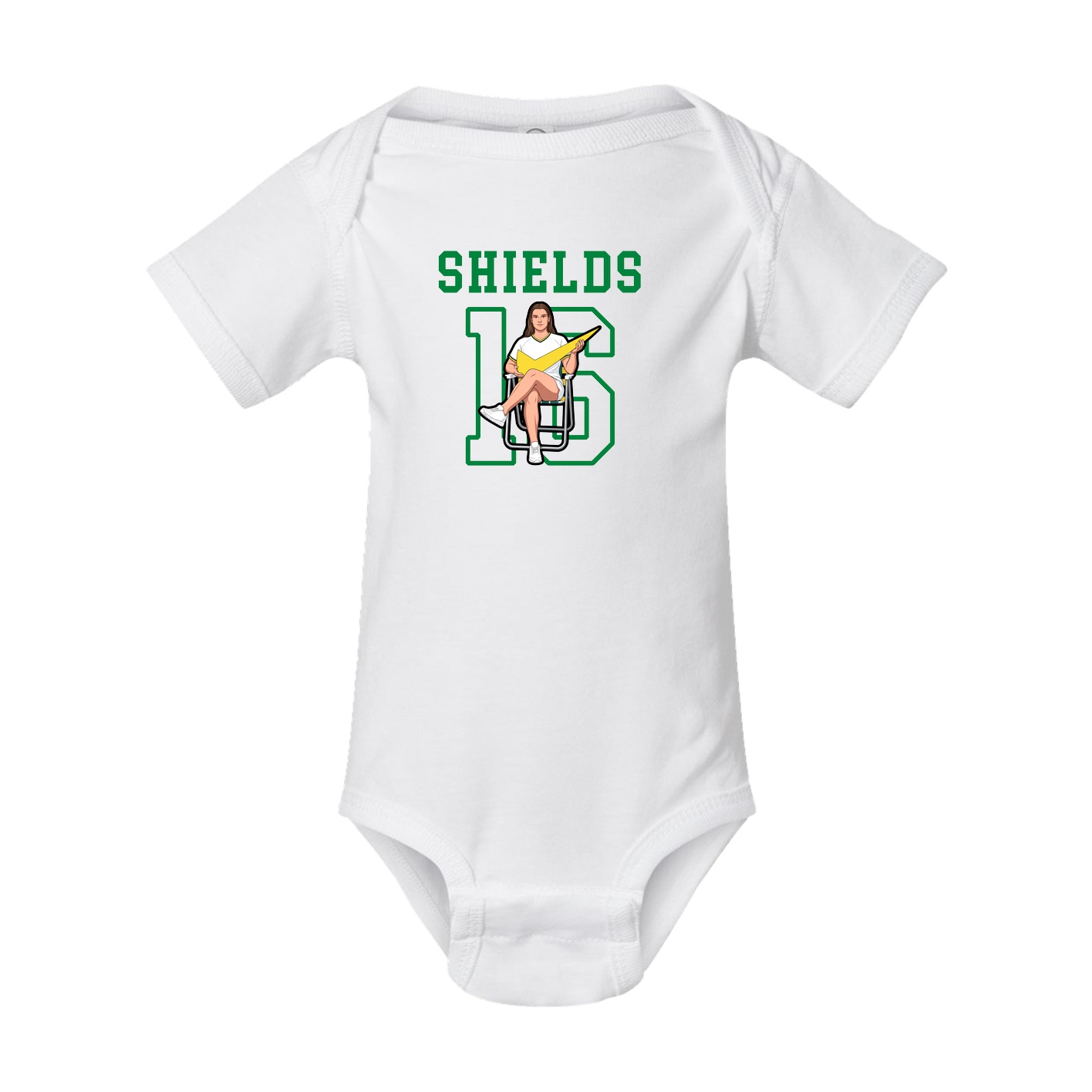 Baby Onesie — Shirsey in White