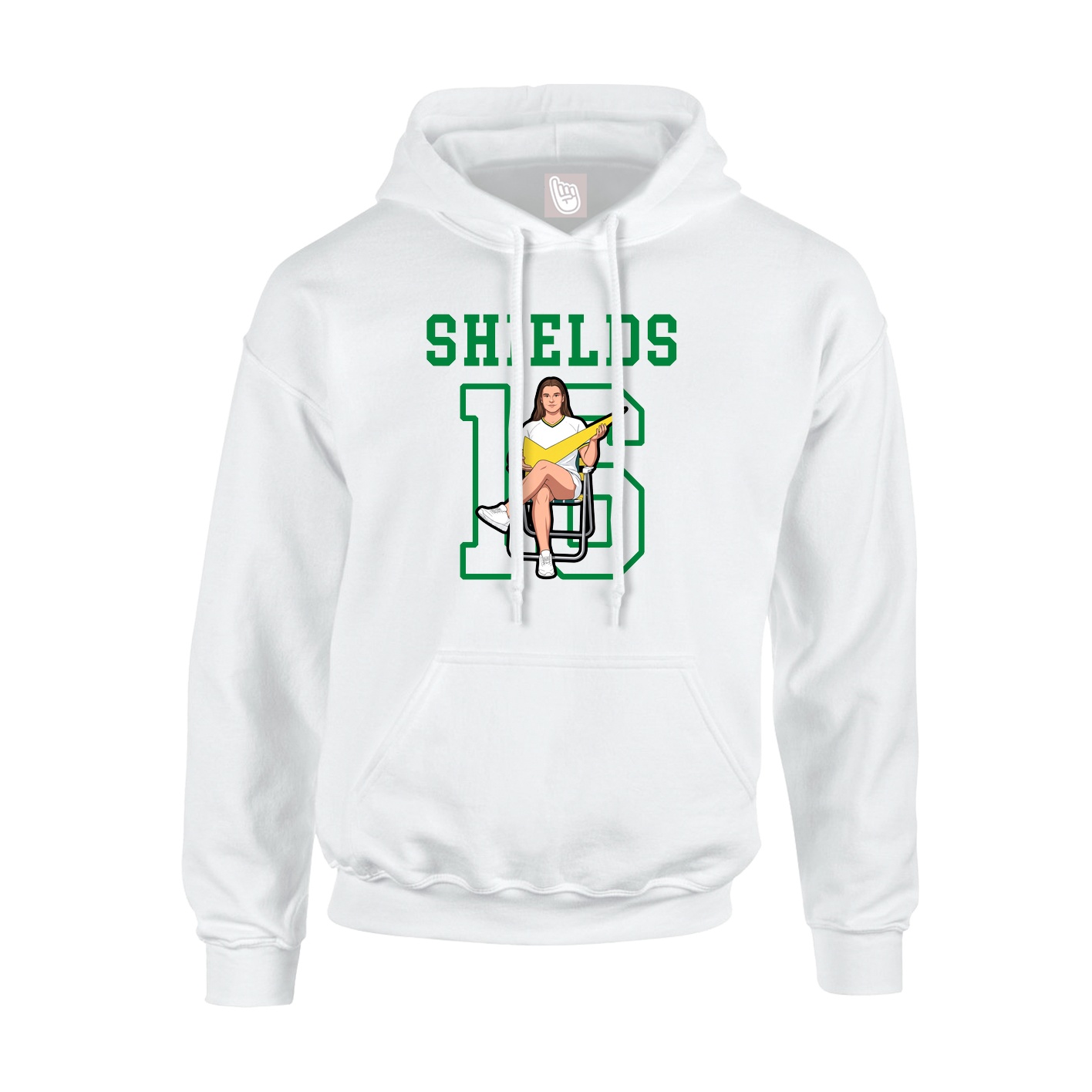 Youth Hoodie — Shirsey in White