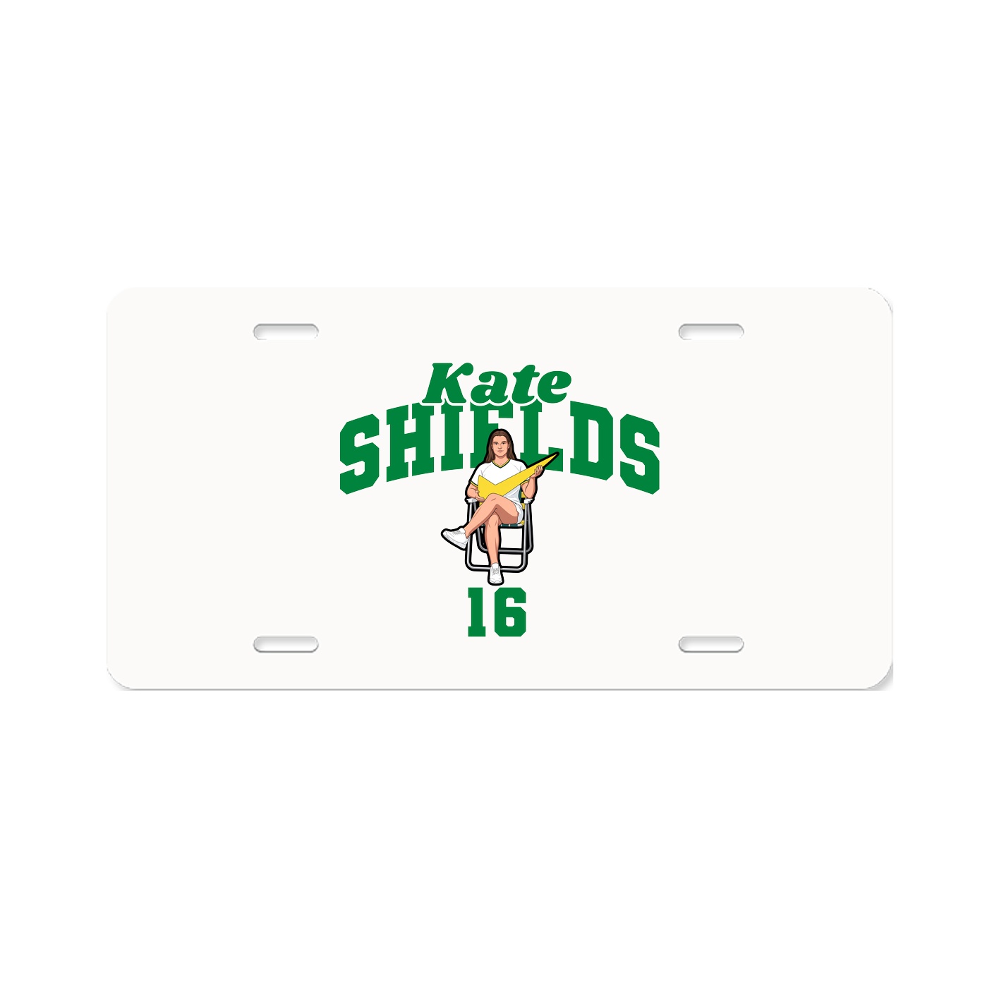 License Plate — Signature Arch in Classic