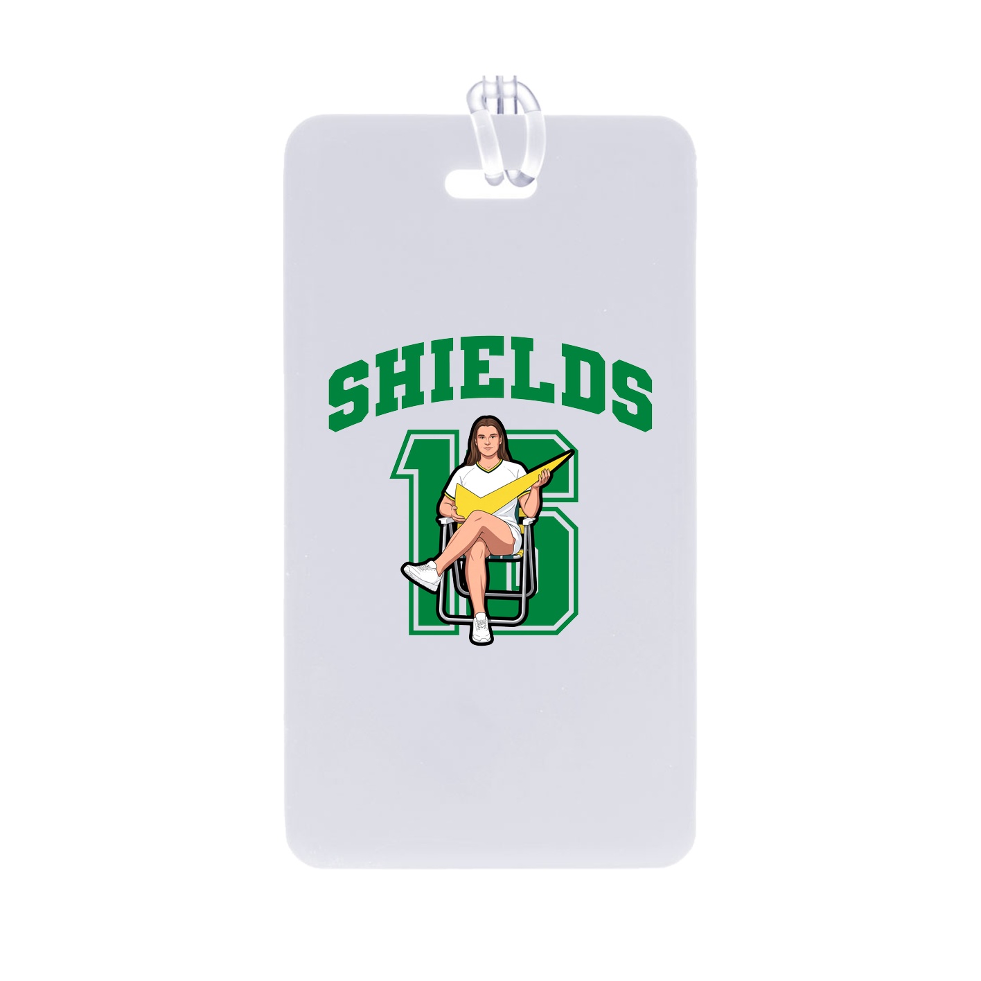 Bag Tag — Number in Classic