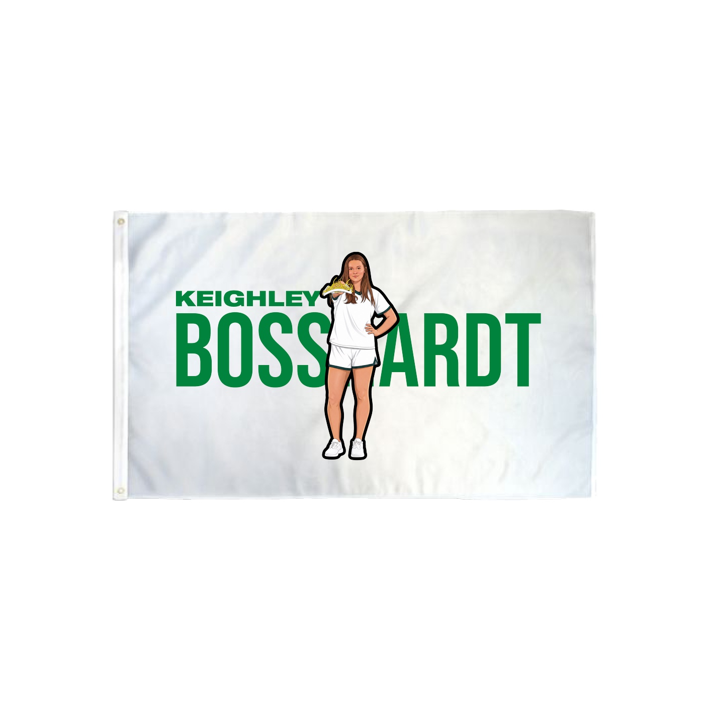 3x5 Flag — Player Name in Classic
