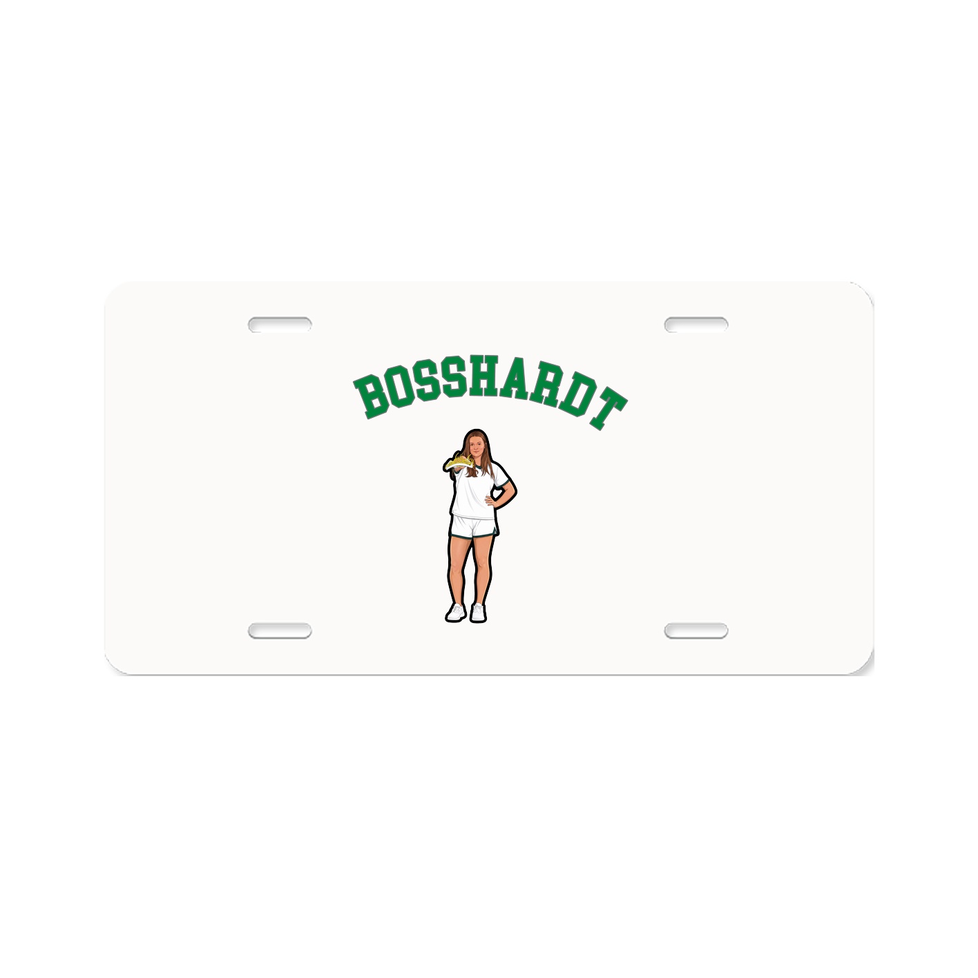 License Plate — Shirsey Arch in Classic