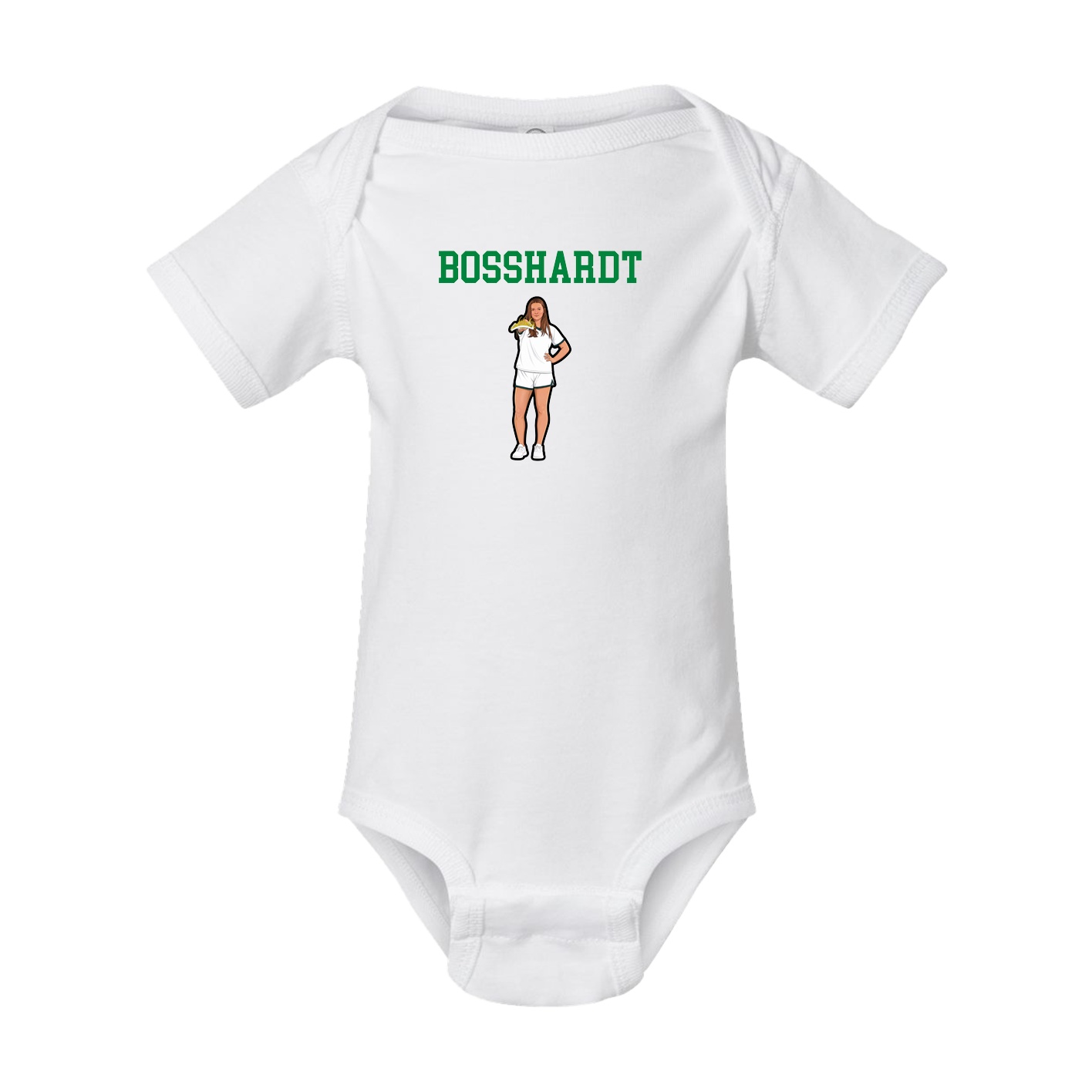 Baby Onesie — Shirsey in White