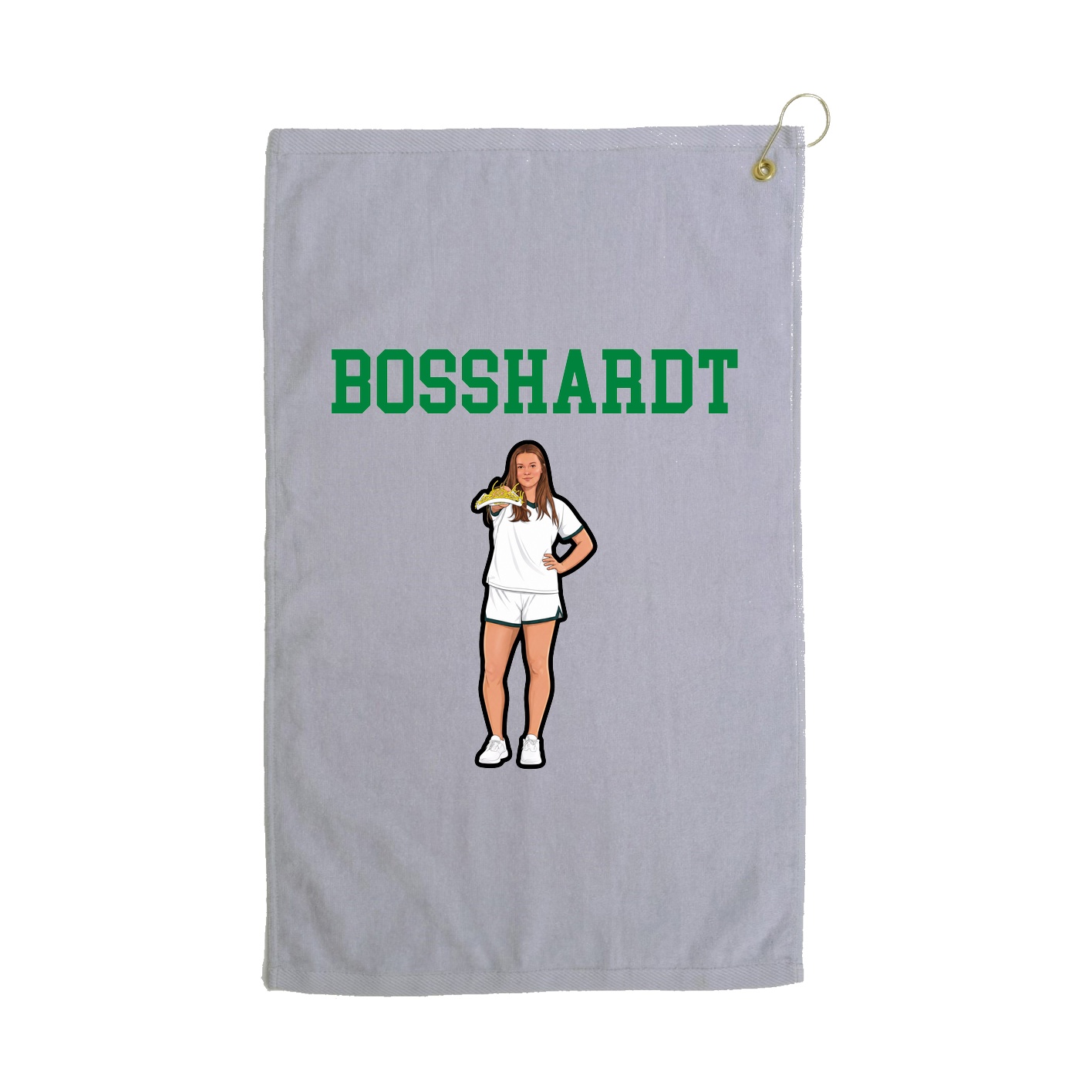 Golf Towel — Shirsey in Grey