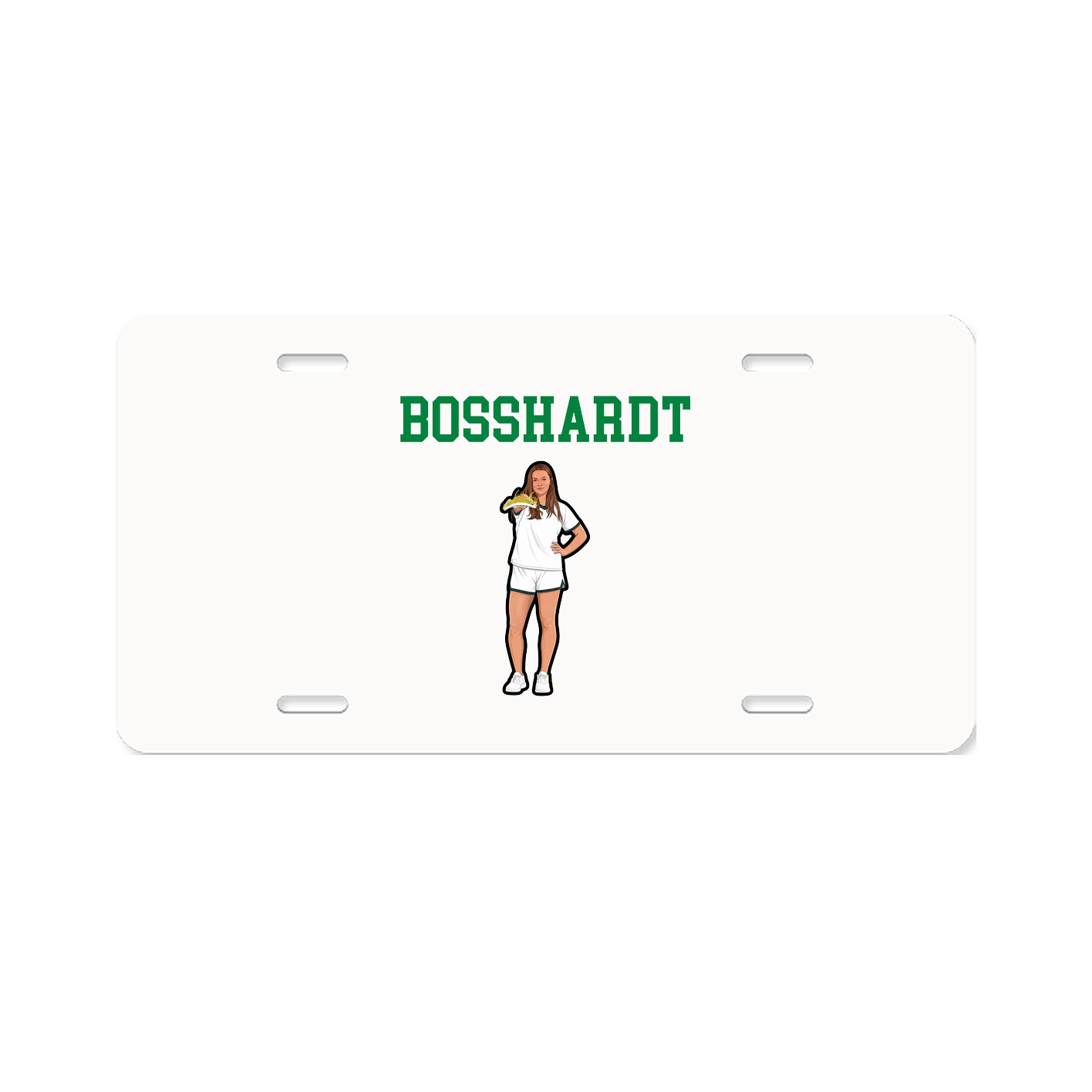 License Plate — Shirsey in Classic