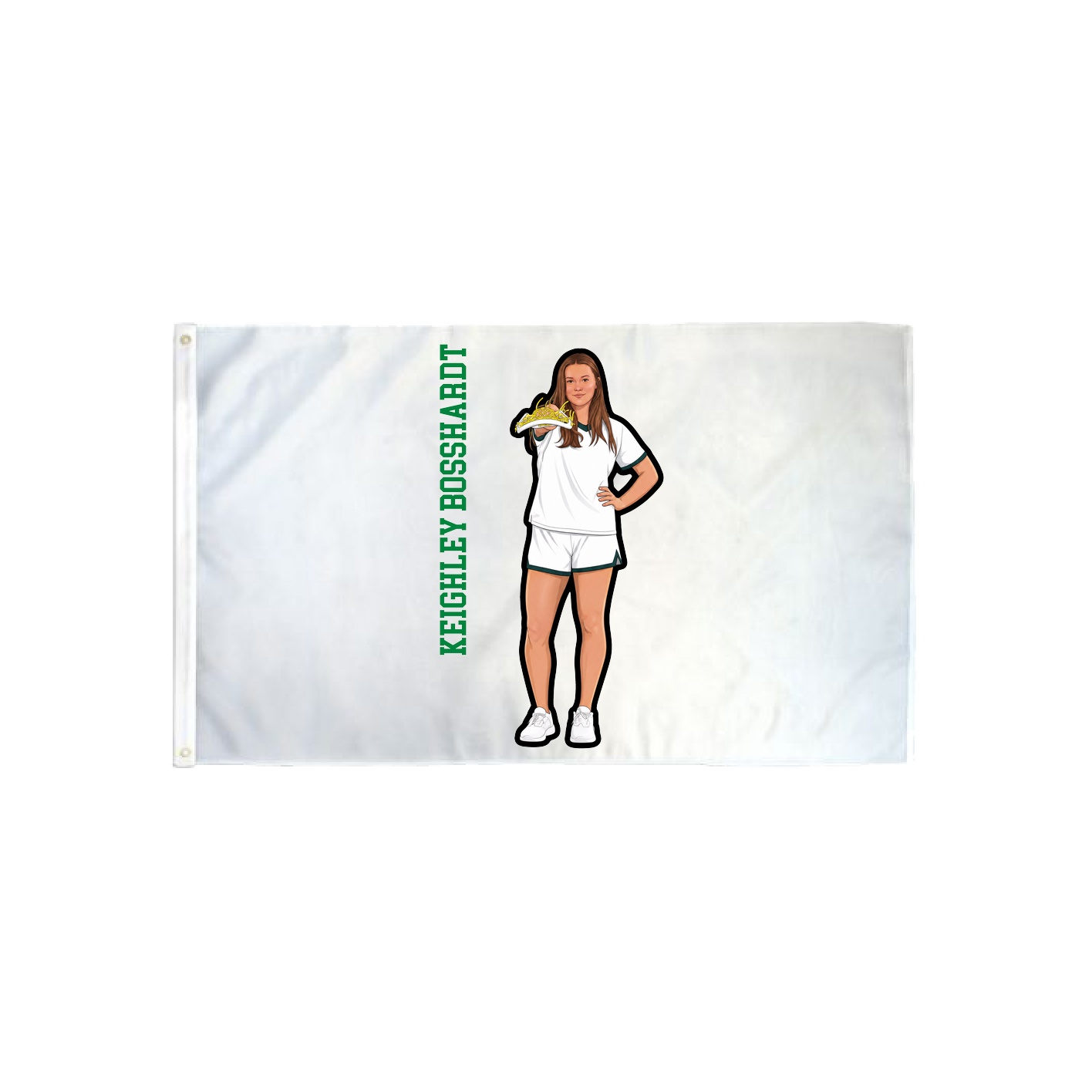 3x5 Flag — Name Vertical in Classic