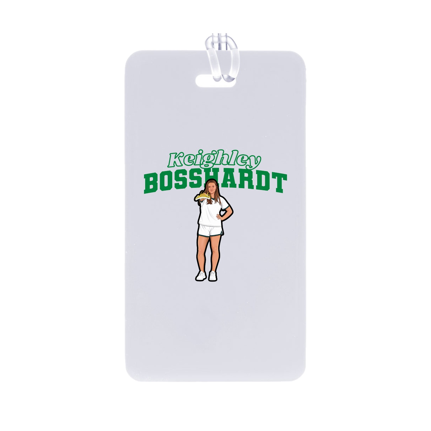 Bag Tag — Name Arch in Classic