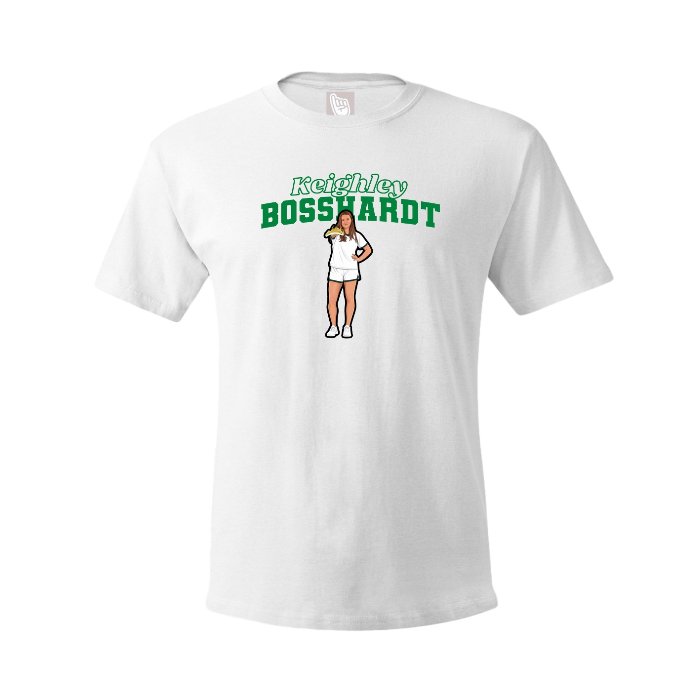 Tee — Name Arch in White