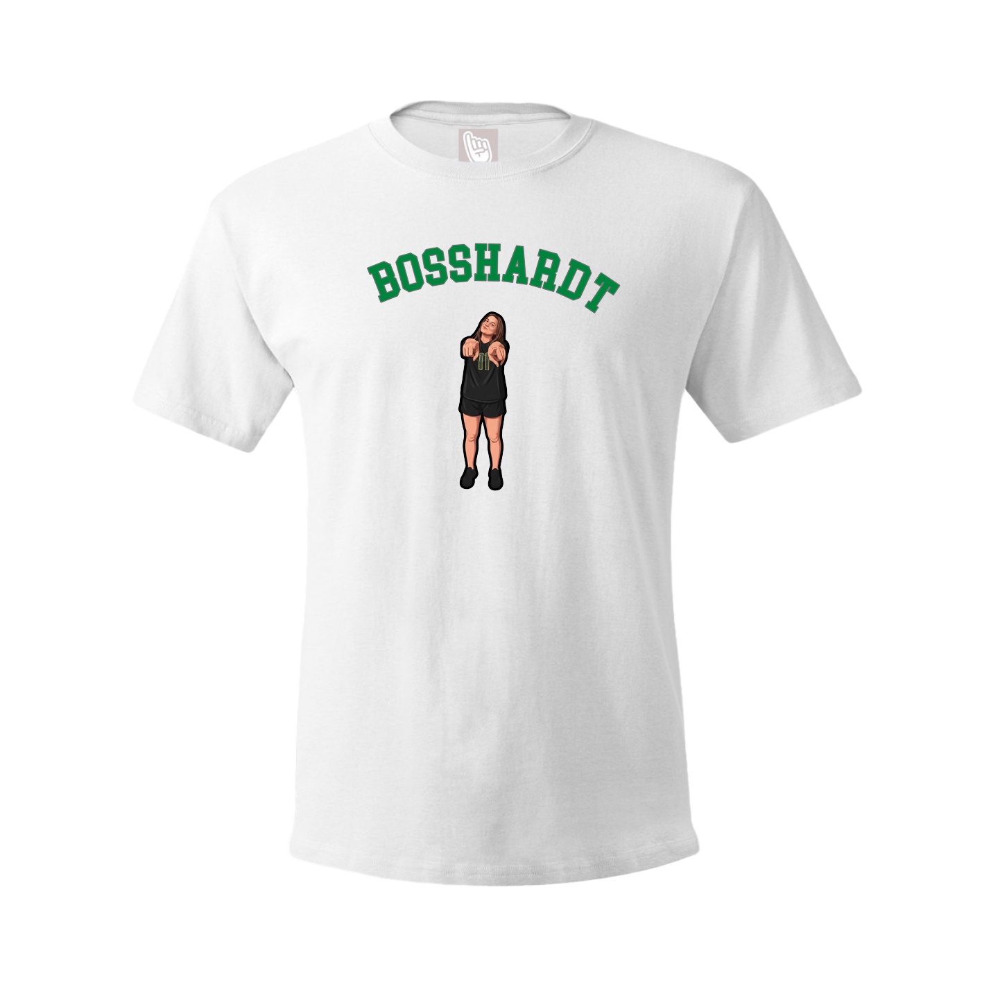 Youth Tee — Shirsey Arch in White