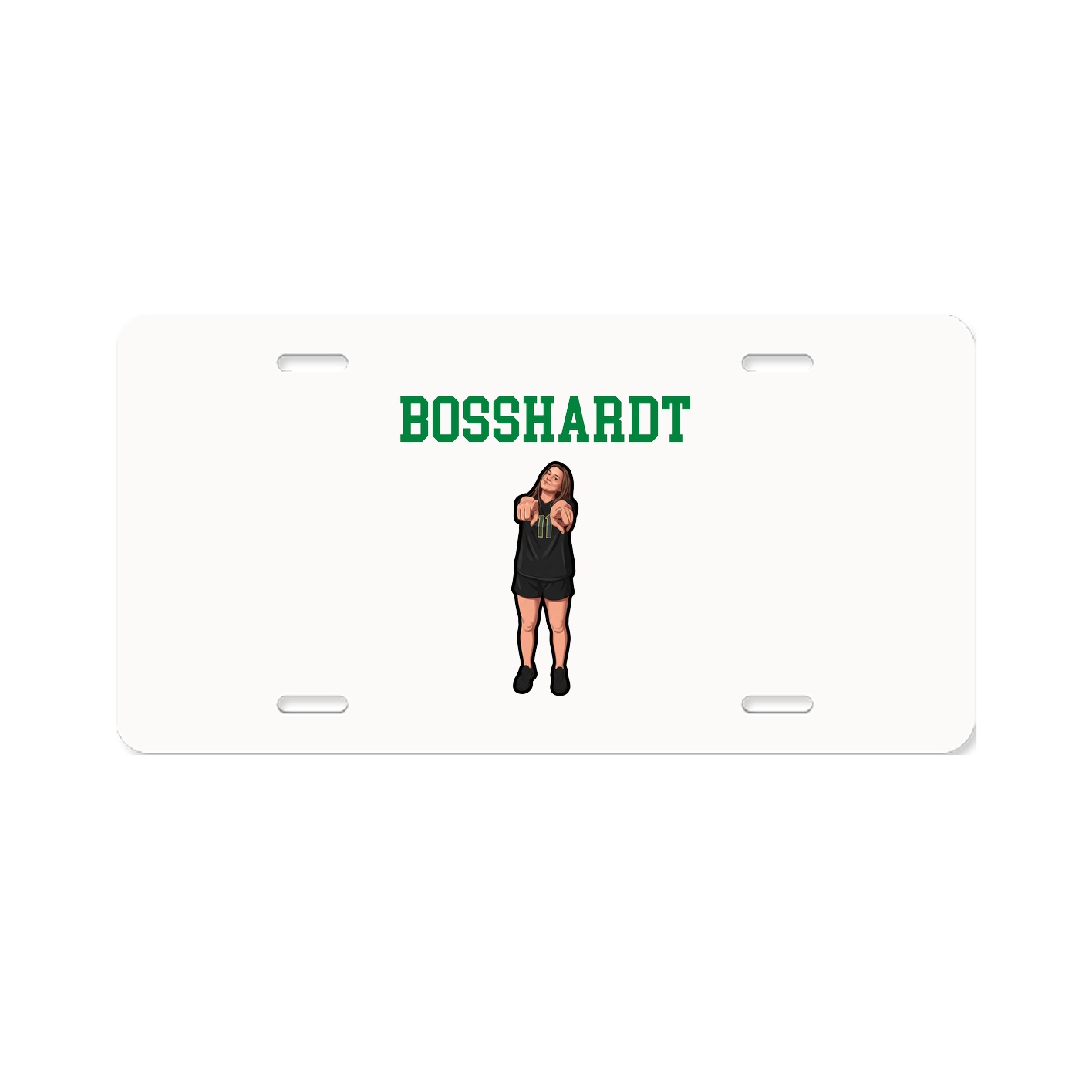 License Plate — Shirsey in Classic