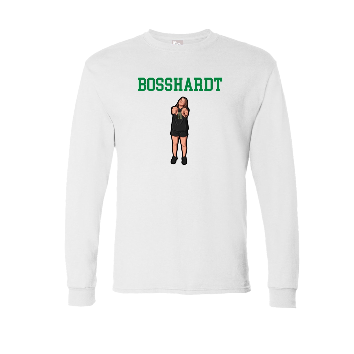 Long Sleeve Tee — Shirsey in White